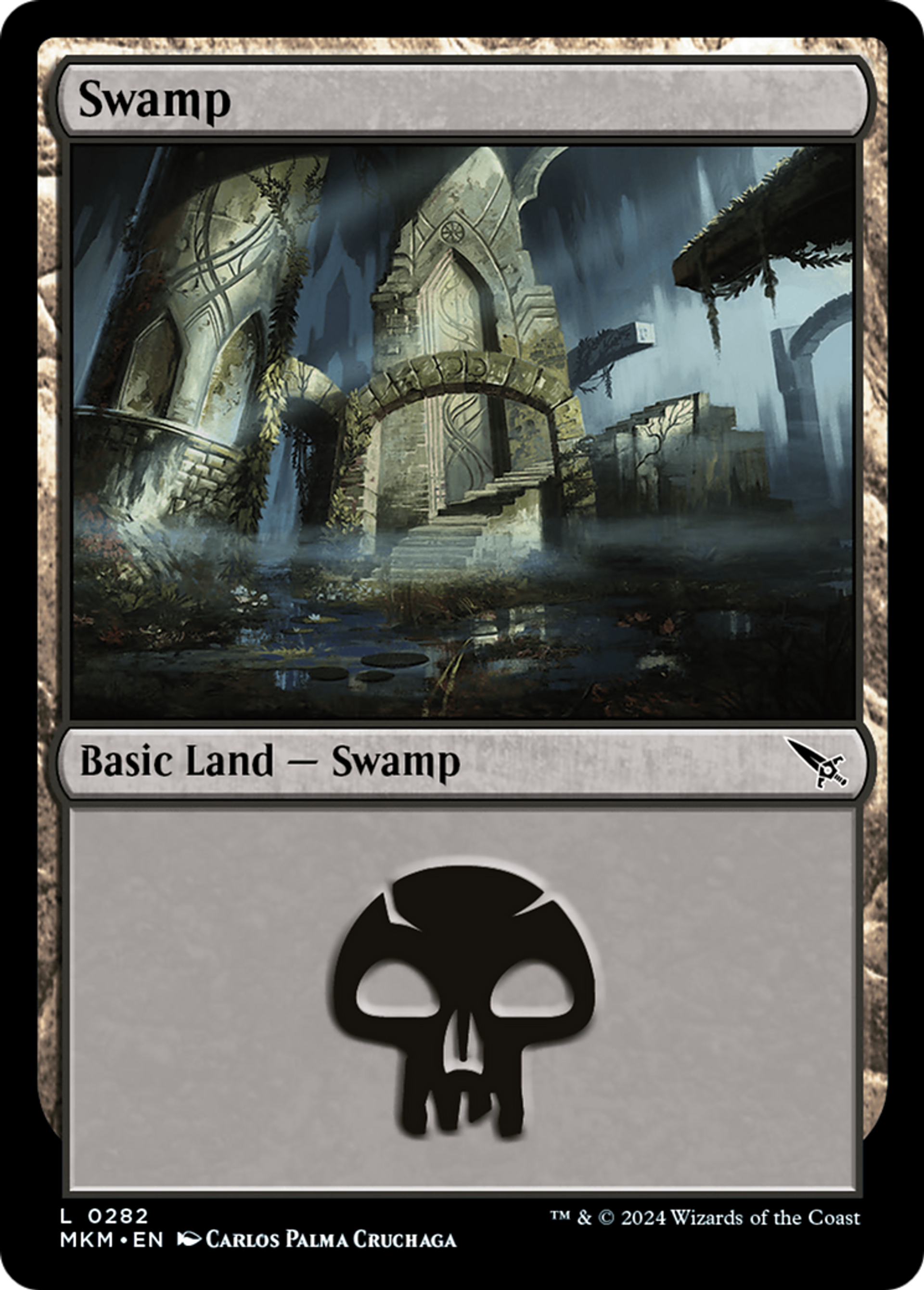 Swamp — Murders at Karlov Manor — Magic: The Gathering