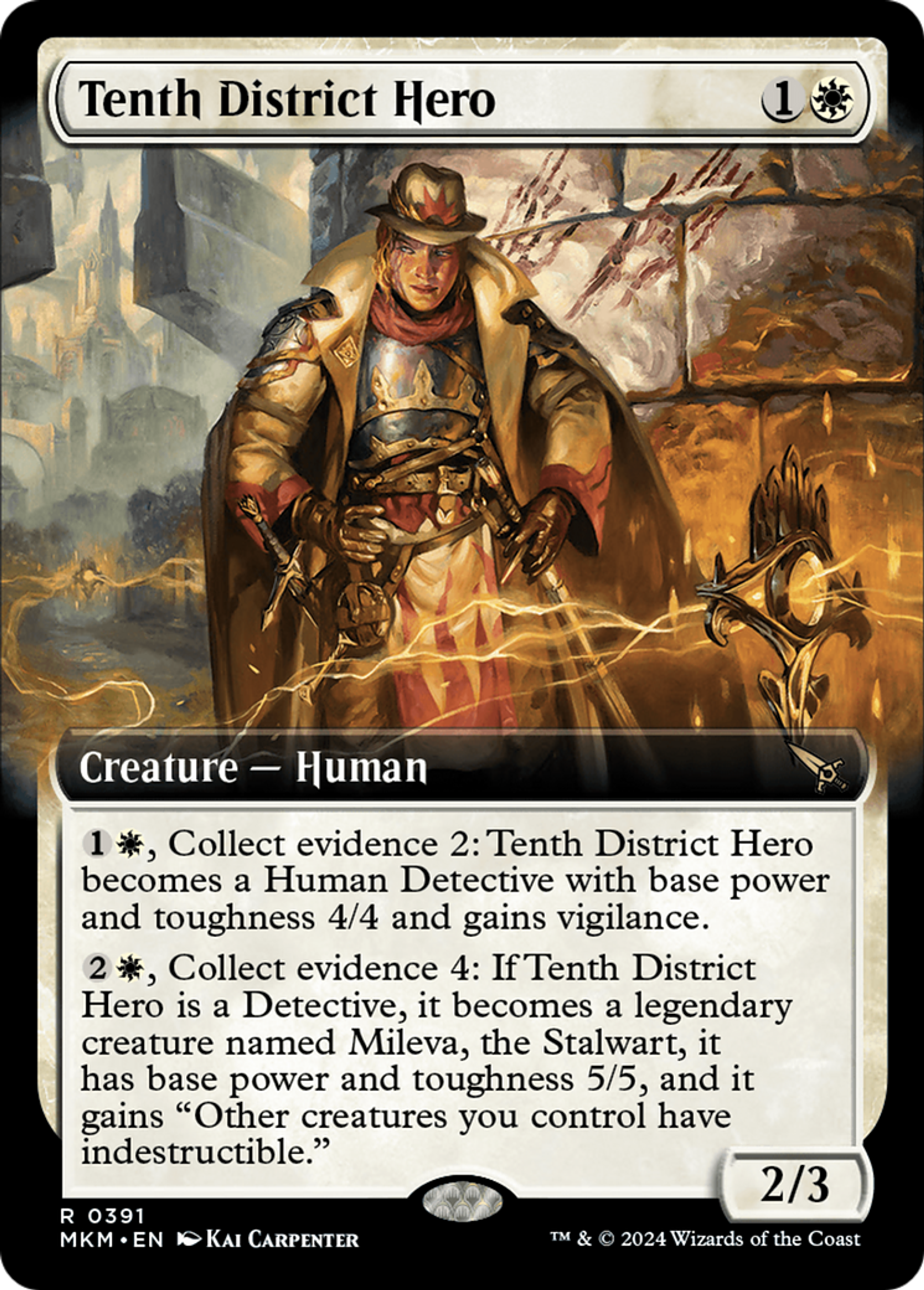 Tenth District Hero — Murders at Karlov Manor — Magic: The Gathering
