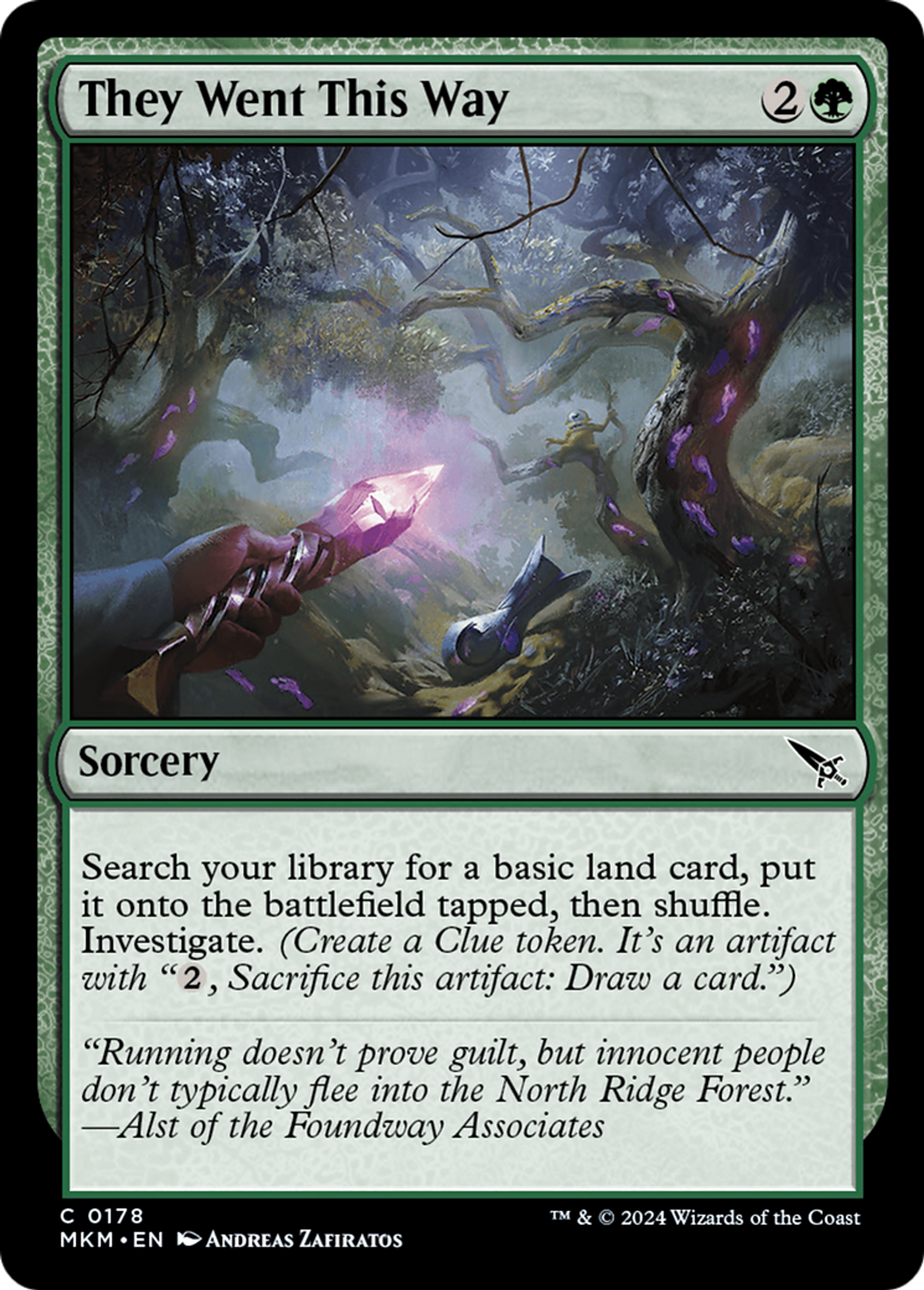 They Went This Way — Murders at Karlov Manor — Magic: The Gathering