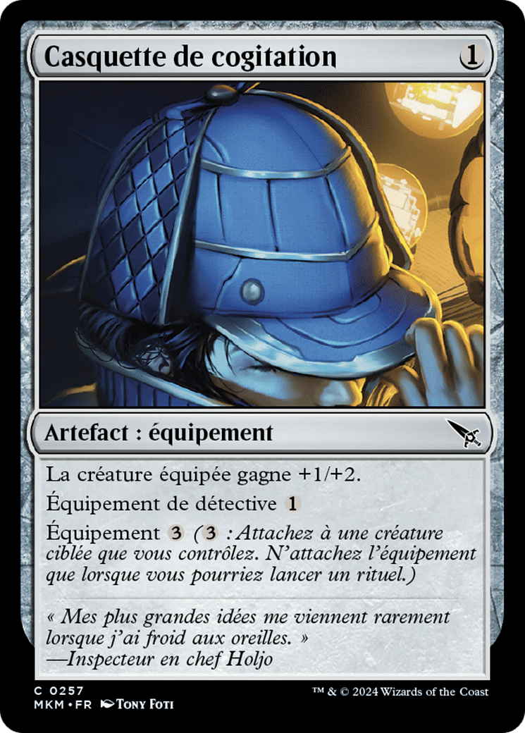 Casquette de cogitation — Murders at Karlov Manor — Magic: The Gathering