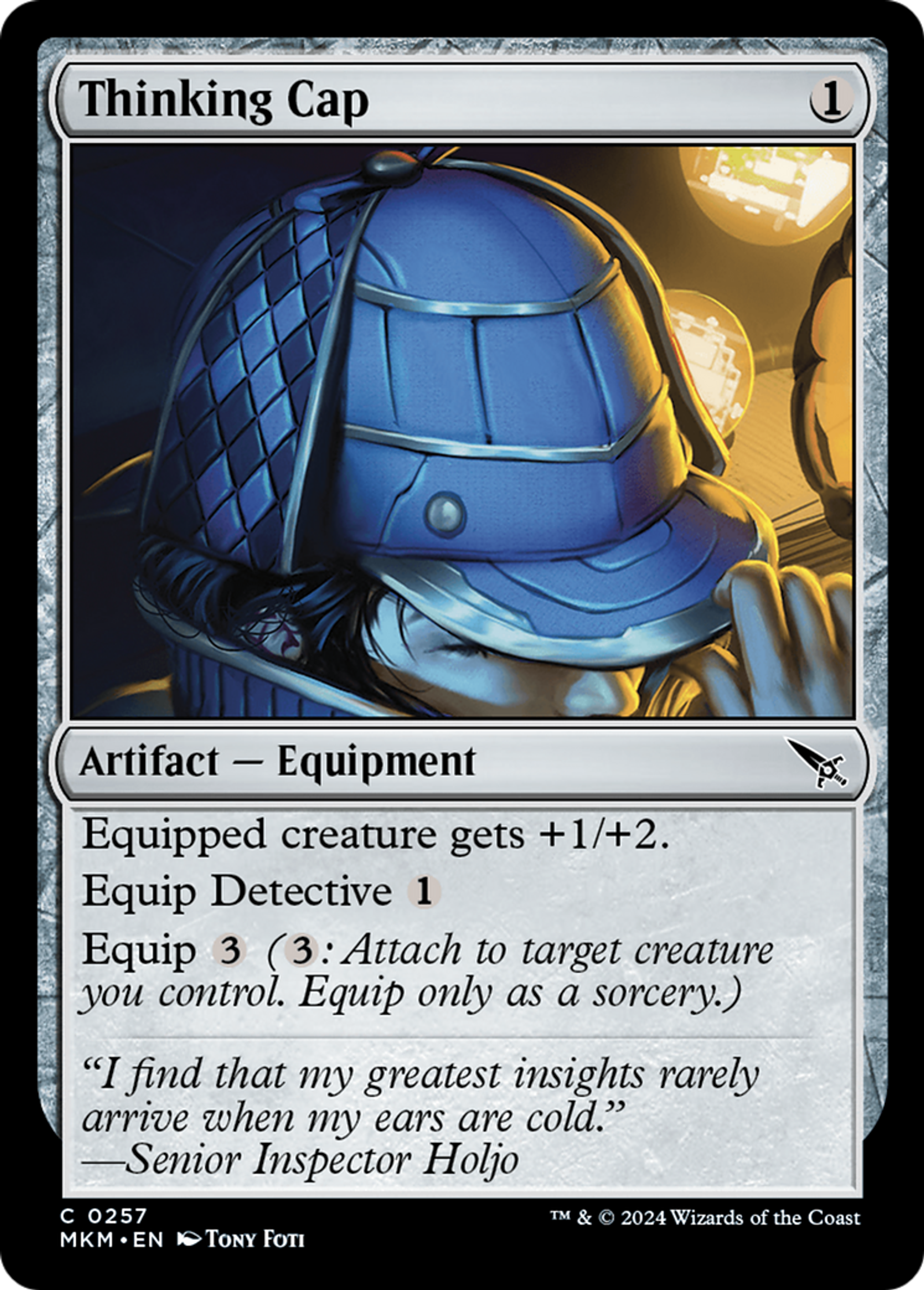 Casquette de cogitation — Murders at Karlov Manor — Magic: The Gathering