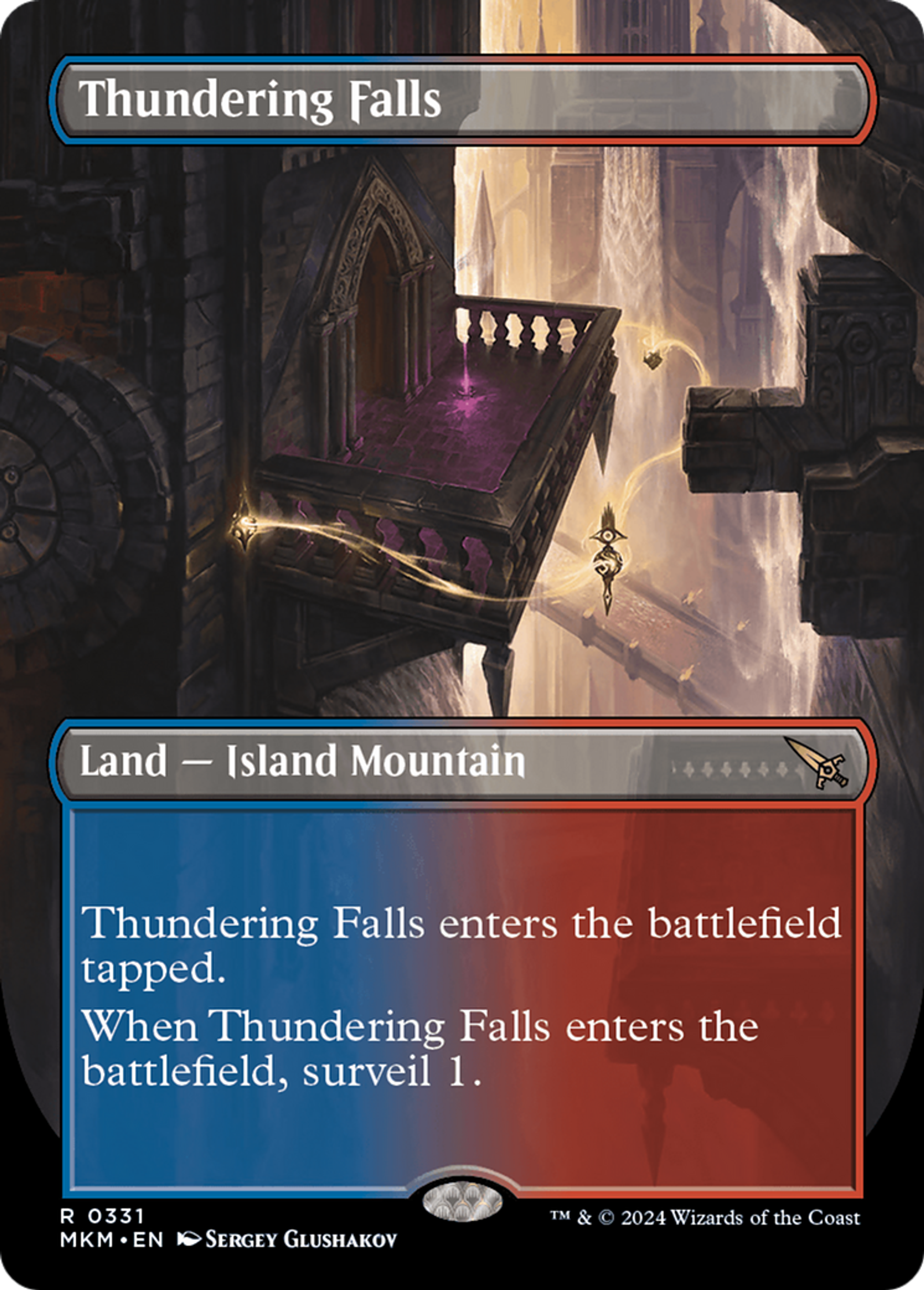 Thundering Falls — Murders at Karlov Manor — Magic: The Gathering