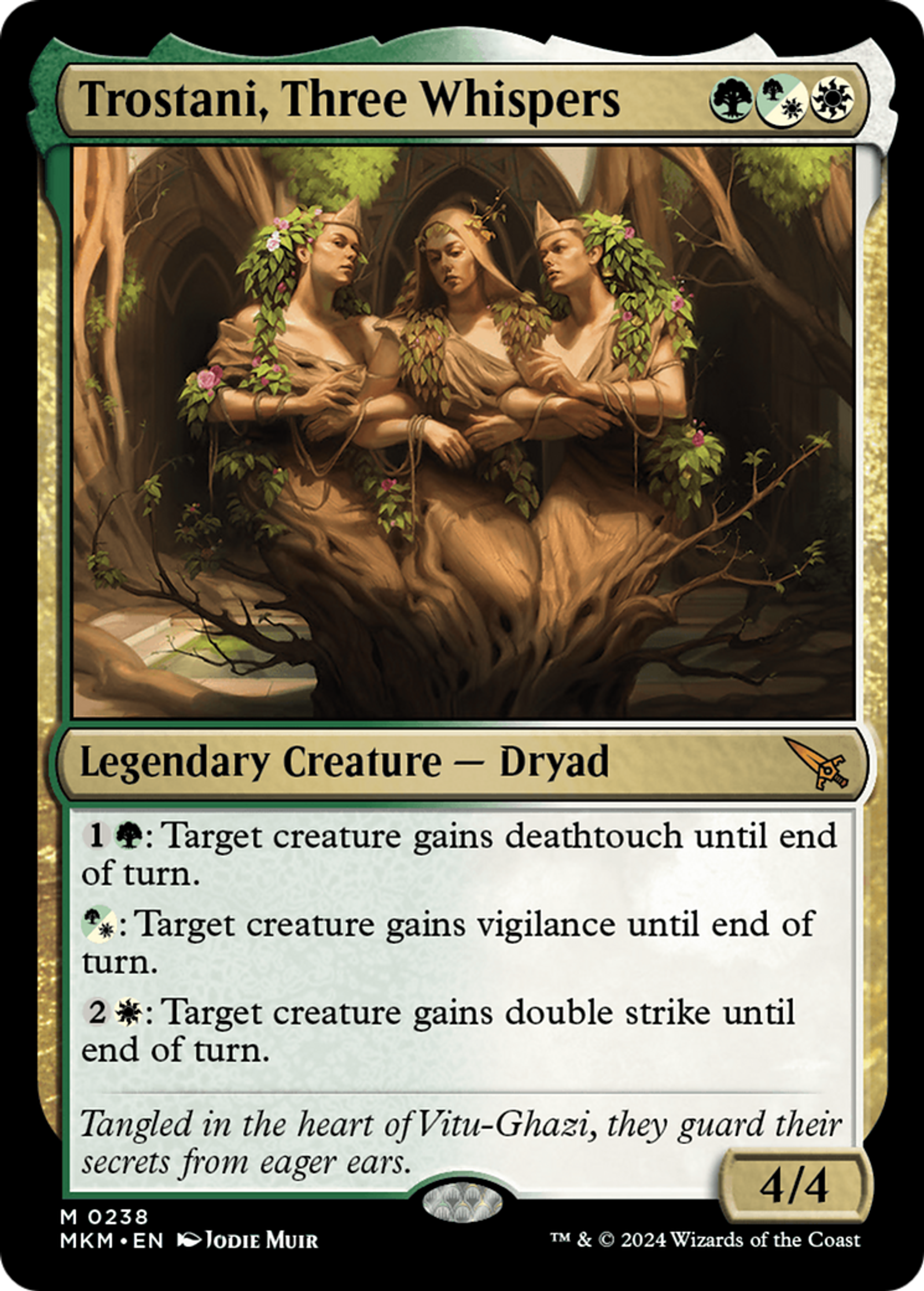 Trostani, Three Whispers — Murders at Karlov Manor — Magic: The Gathering