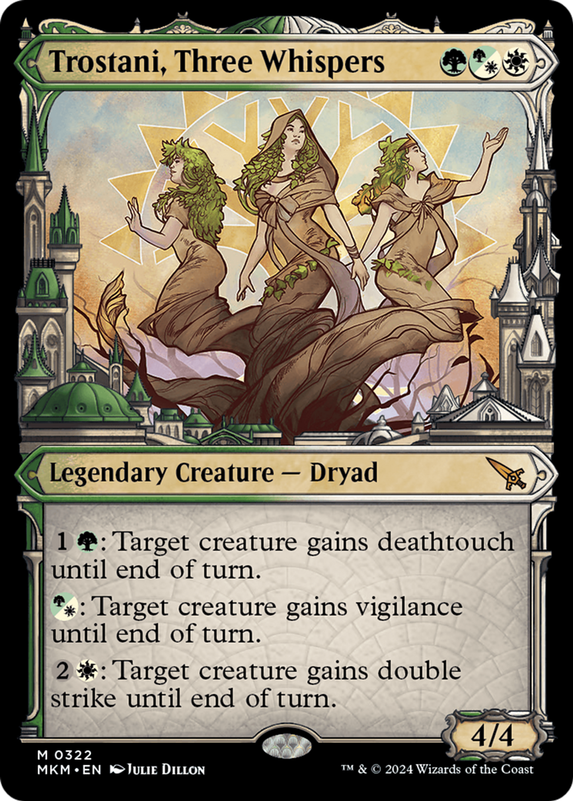 Trostani, Three Whispers — Murders at Karlov Manor — Magic: The Gathering