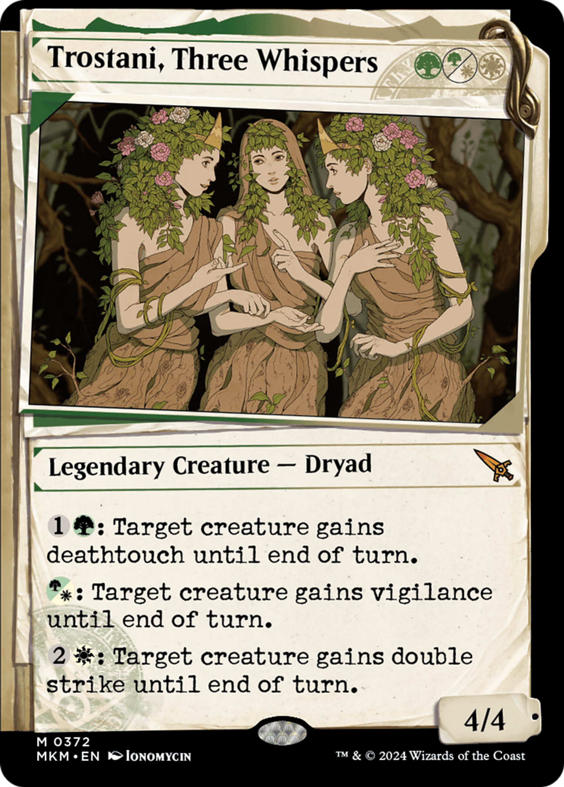 Trostani, Three Whispers — Murders at Karlov Manor — Magic: The Gathering