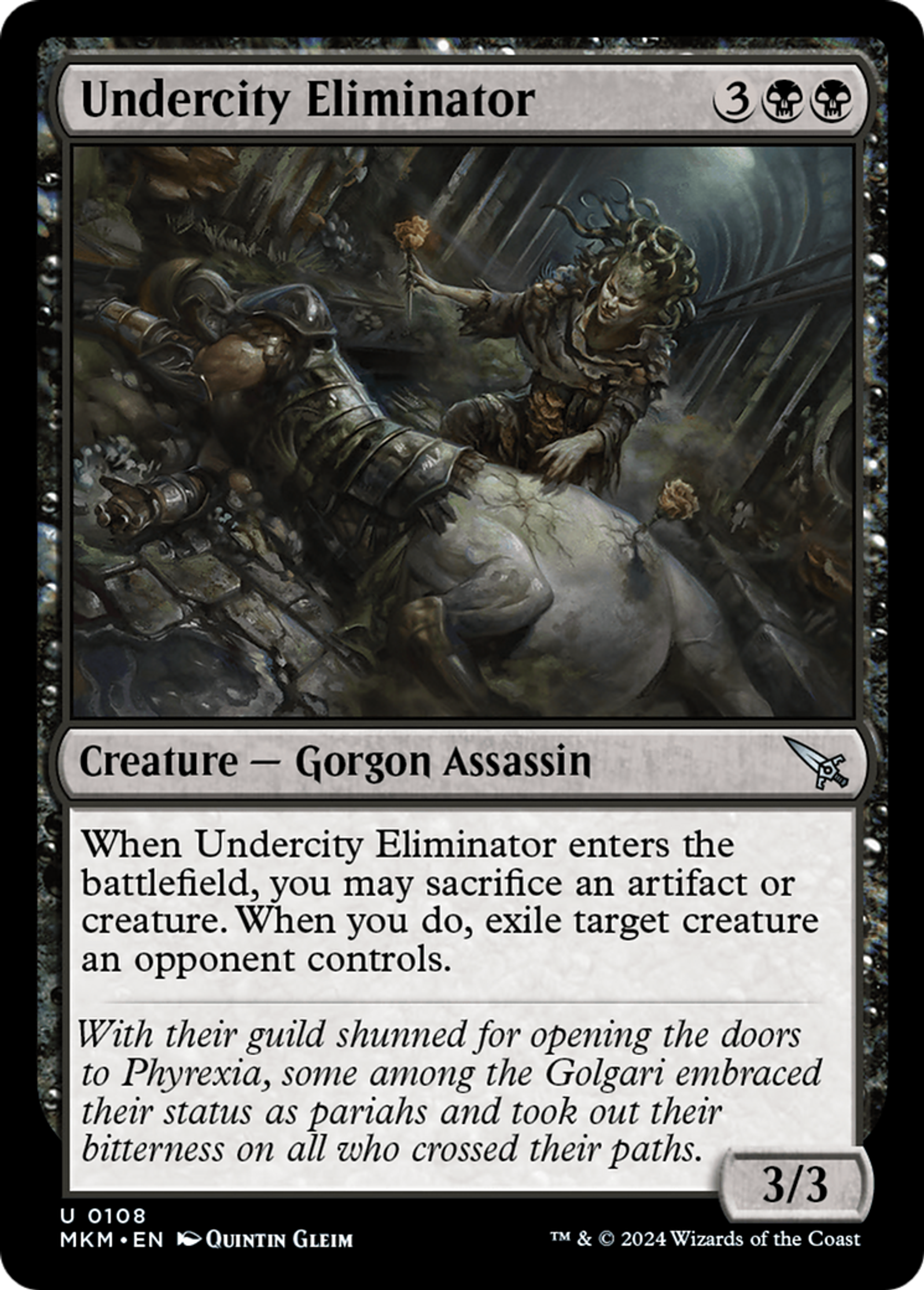 Undercity Eliminator — Murders at Karlov Manor — Magic: The Gathering