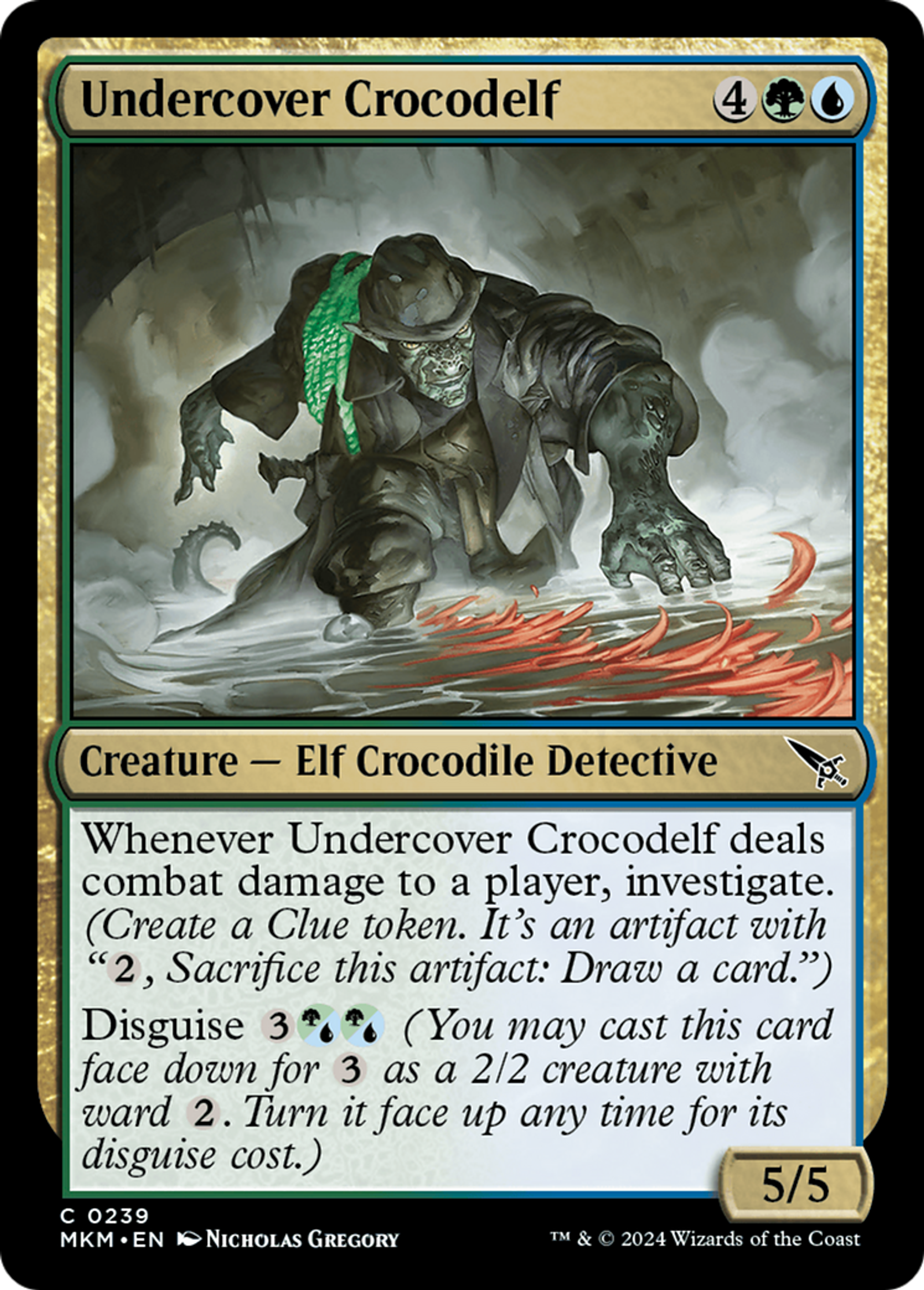 Undercover Crocodelf — Murders at Karlov Manor — Magic: The Gathering
