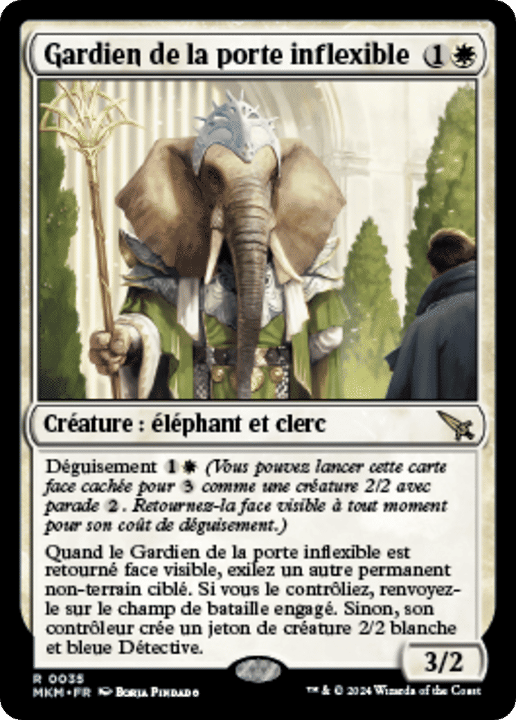 Gardien de la porte inflexible — Murders at Karlov Manor — Magic: The Gathering