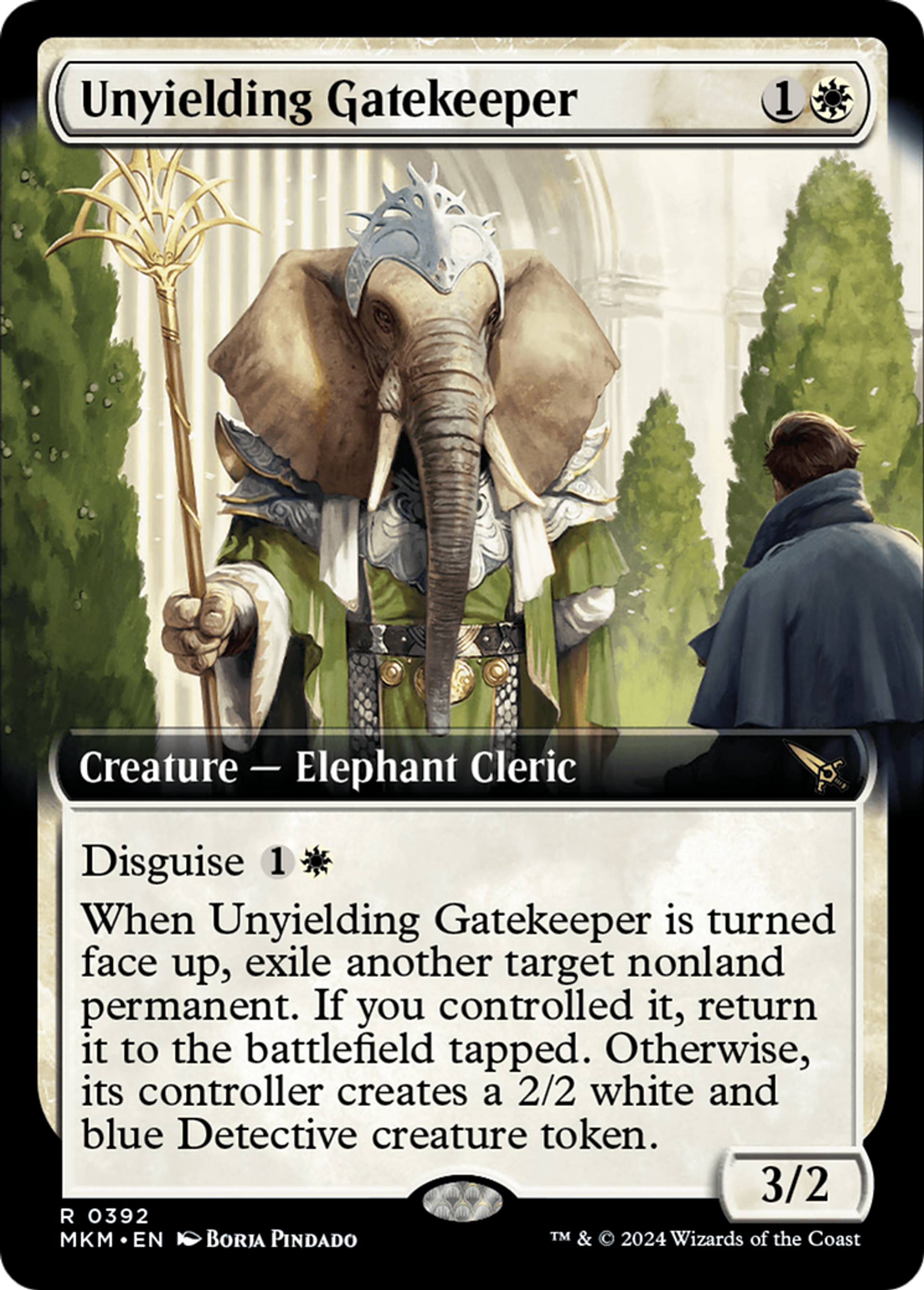Unyielding Gatekeeper — Murders at Karlov Manor — Magic: The Gathering
