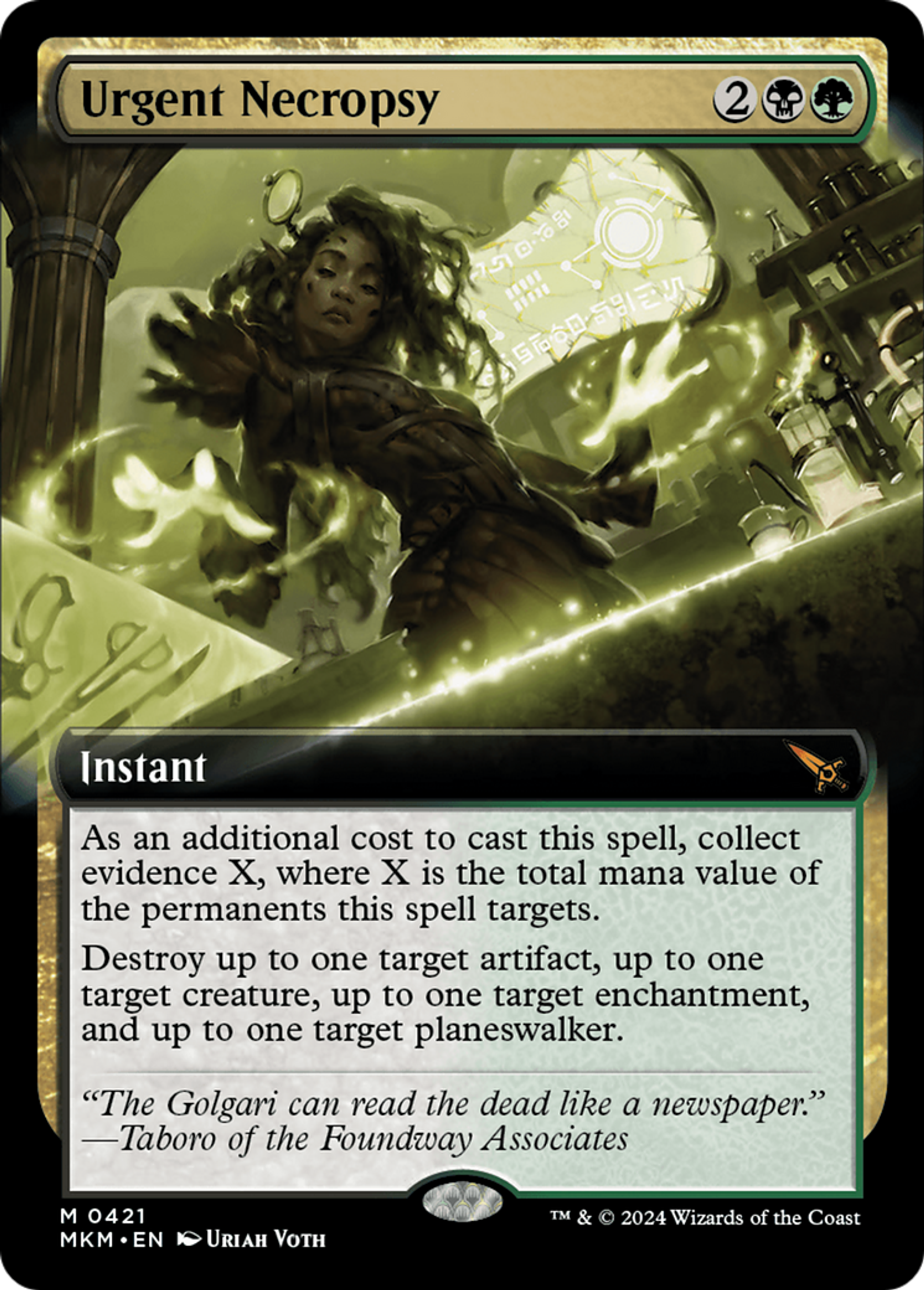 Urgent Necropsy — Murders at Karlov Manor — Magic: The Gathering