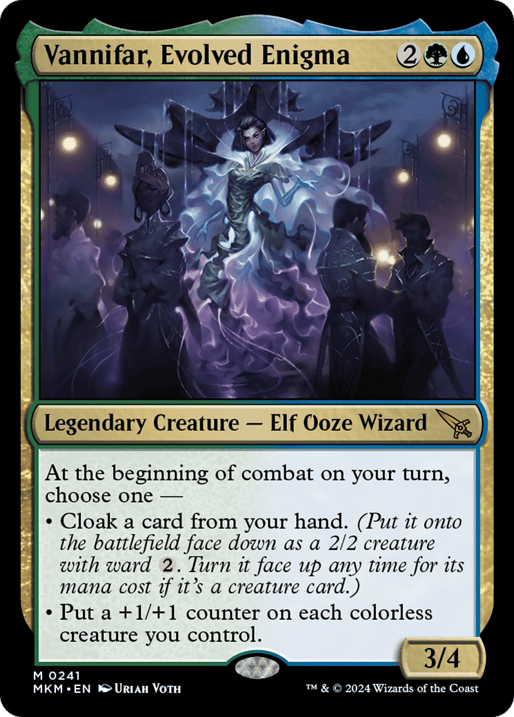 Vannifar, Evolved Enigma — Murders at Karlov Manor — Magic: The Gathering