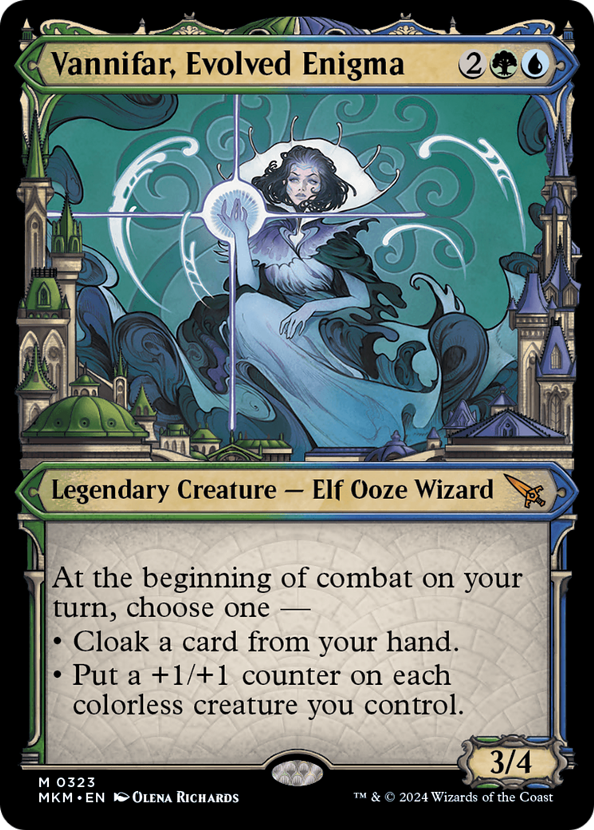 Vannifar, Evolved Enigma — Murders at Karlov Manor — Magic: The Gathering