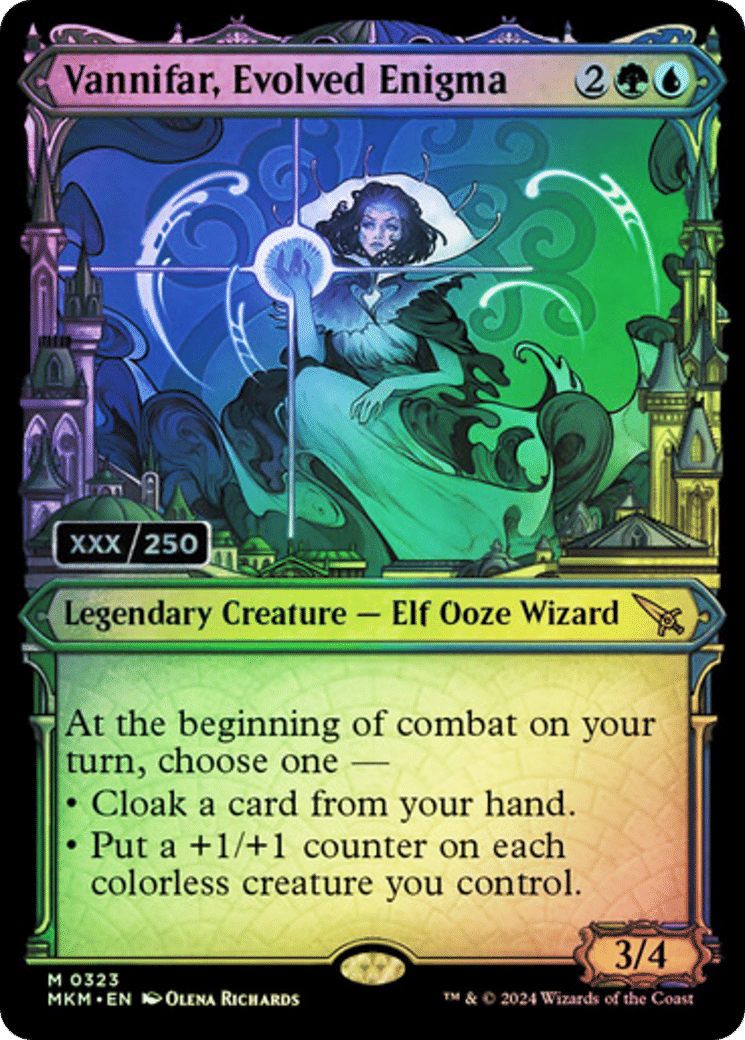 Vannifar, Evolved Enigma — Murders at Karlov Manor — Magic: The Gathering