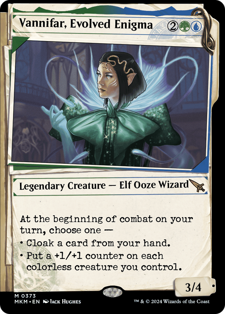 Vannifar, Evolved Enigma — Murders at Karlov Manor — Magic: The Gathering