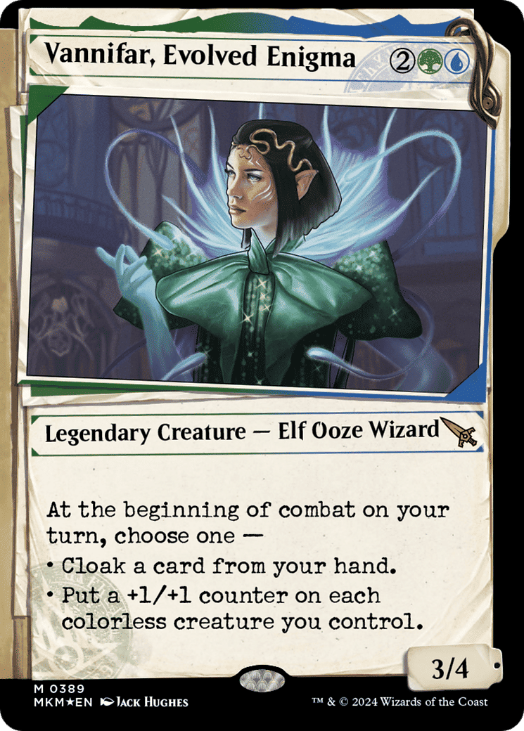 Vannifar, Evolved Enigma — Murders at Karlov Manor — Magic: The Gathering