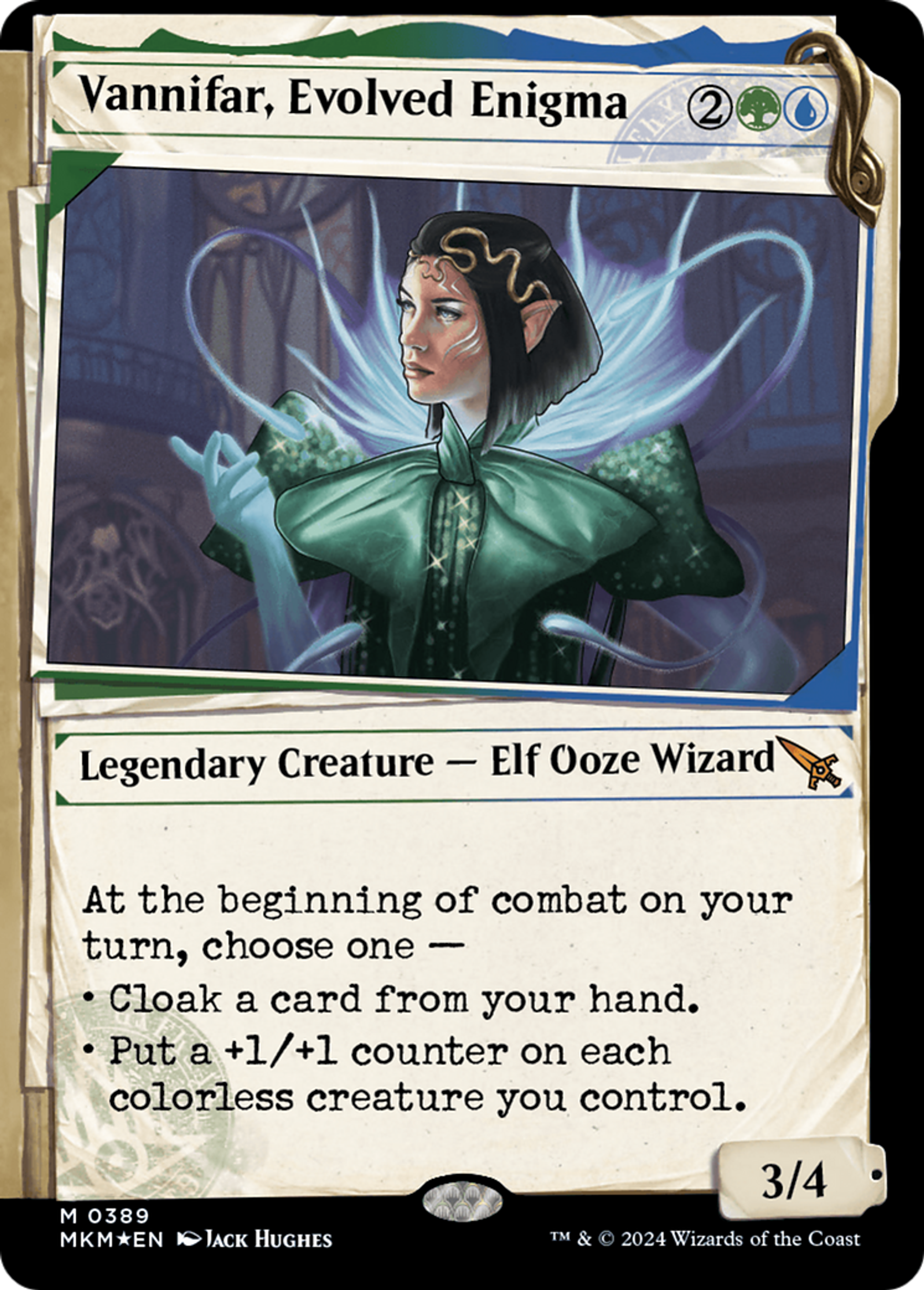 Vannifar, Evolved Enigma — Murders at Karlov Manor — Magic: The Gathering