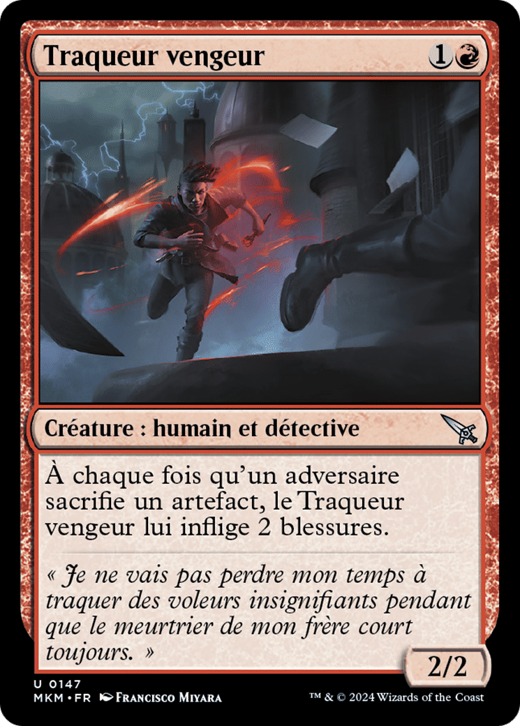 Traqueur vengeur — Murders at Karlov Manor — Magic: The Gathering