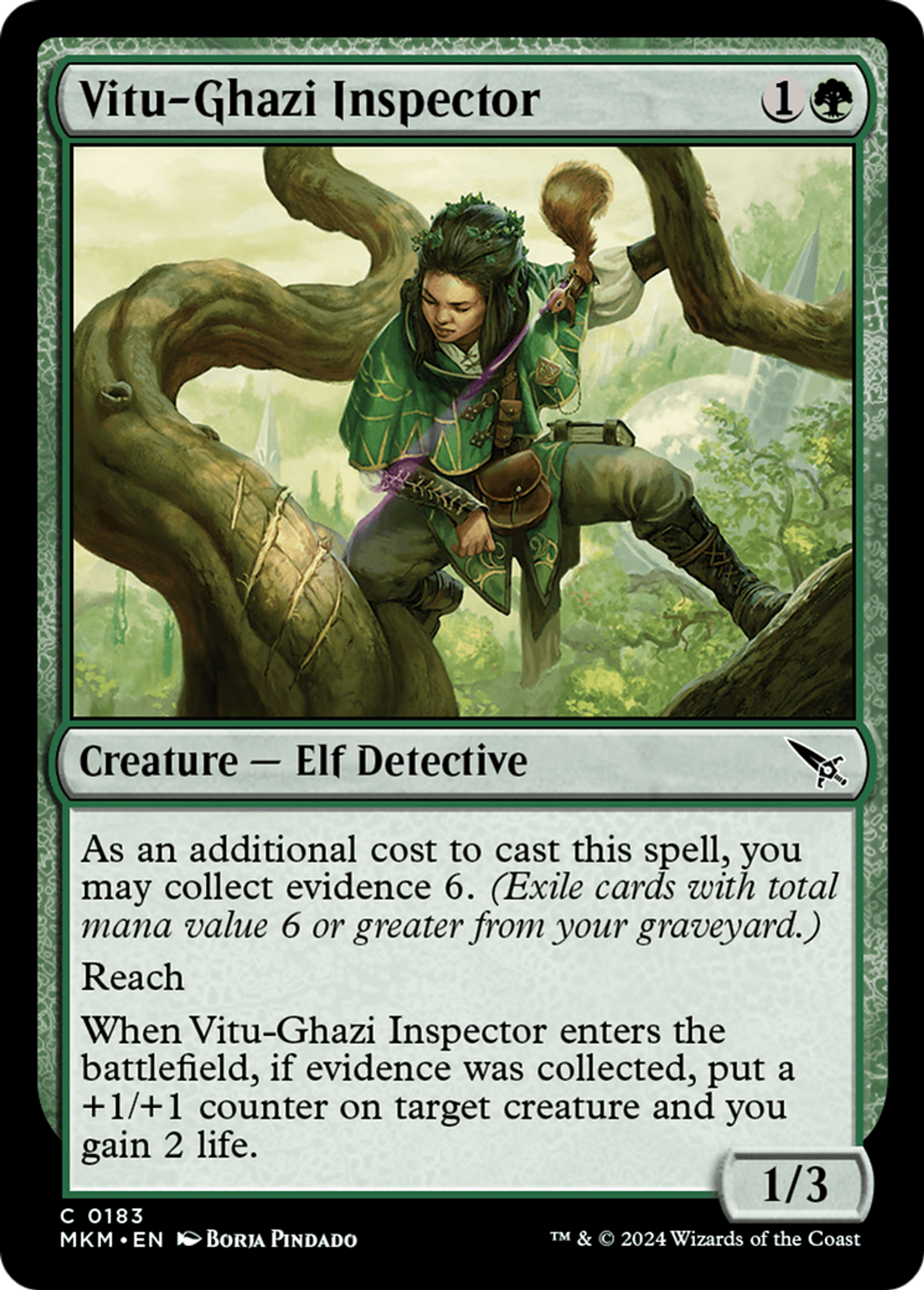 Vitu-Ghazi Inspector — Murders at Karlov Manor — Magic: The Gathering