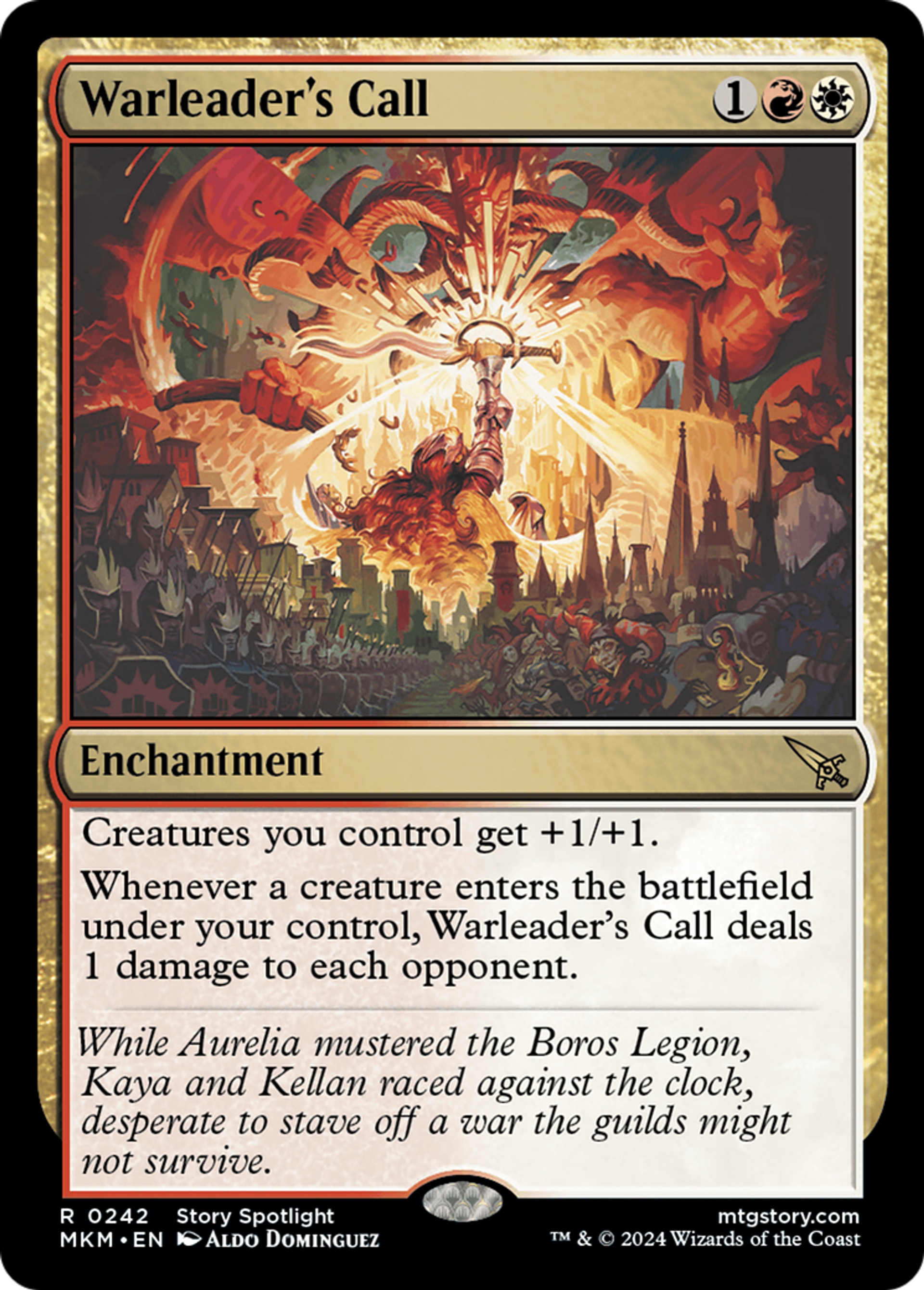 Warleader's Call — Murders at Karlov Manor — Magic: The Gathering