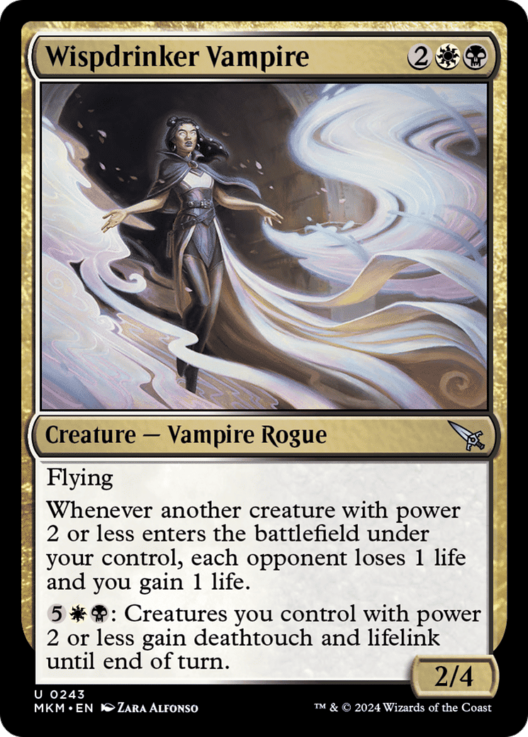 Wispdrinker Vampire — Murders at Karlov Manor — Magic: The Gathering