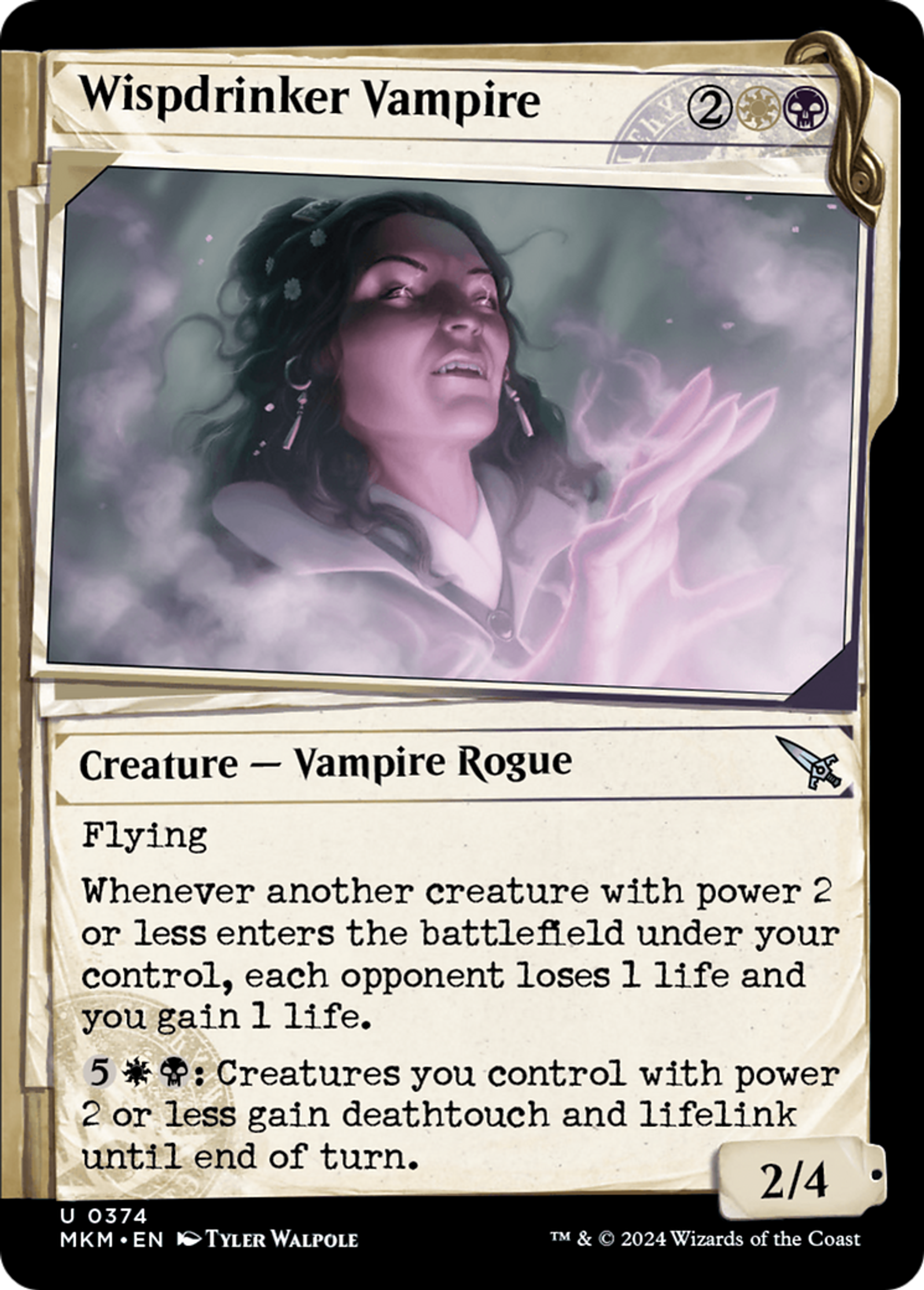 Wispdrinker Vampire — Murders at Karlov Manor — Magic: The Gathering