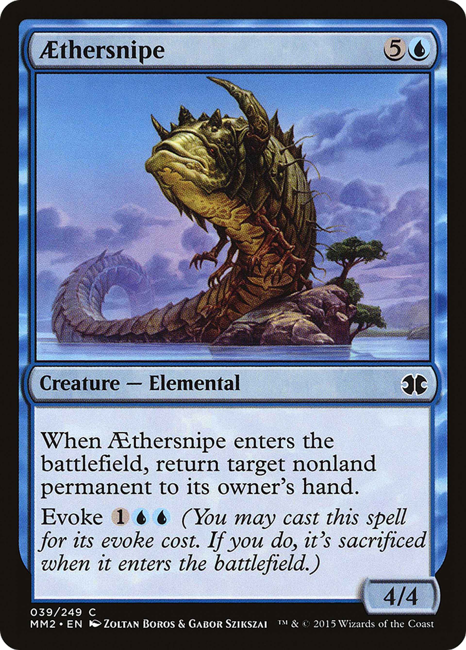 Aethersnipe — Modern Masters 2015 — Magic: The Gathering