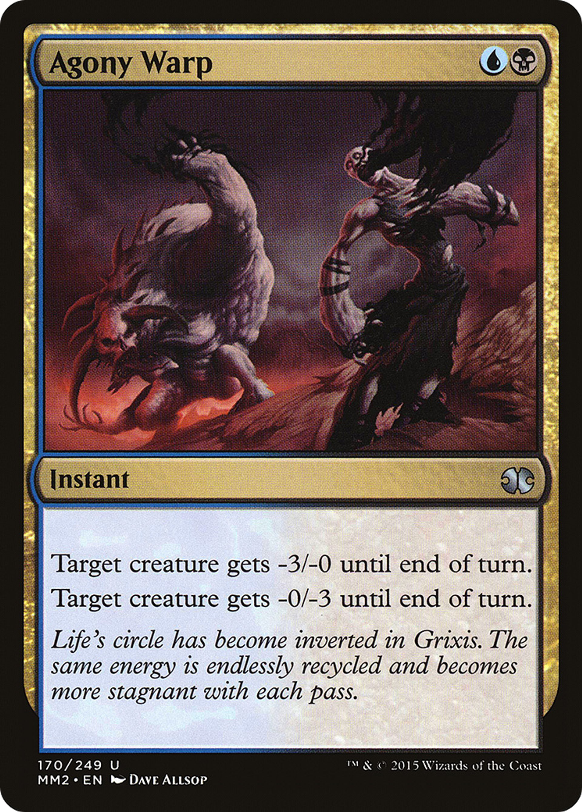 Agony Warp — Modern Masters 2015 — Magic: The Gathering