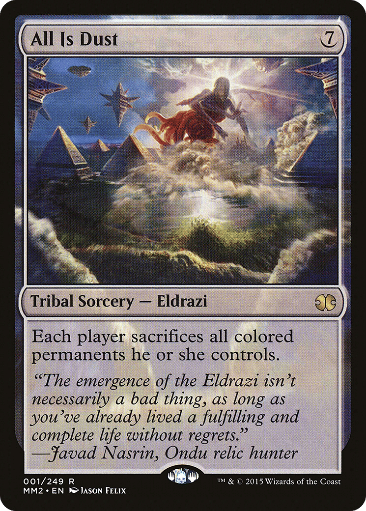 All Is Dust — Modern Masters 2015 — Magic: The Gathering