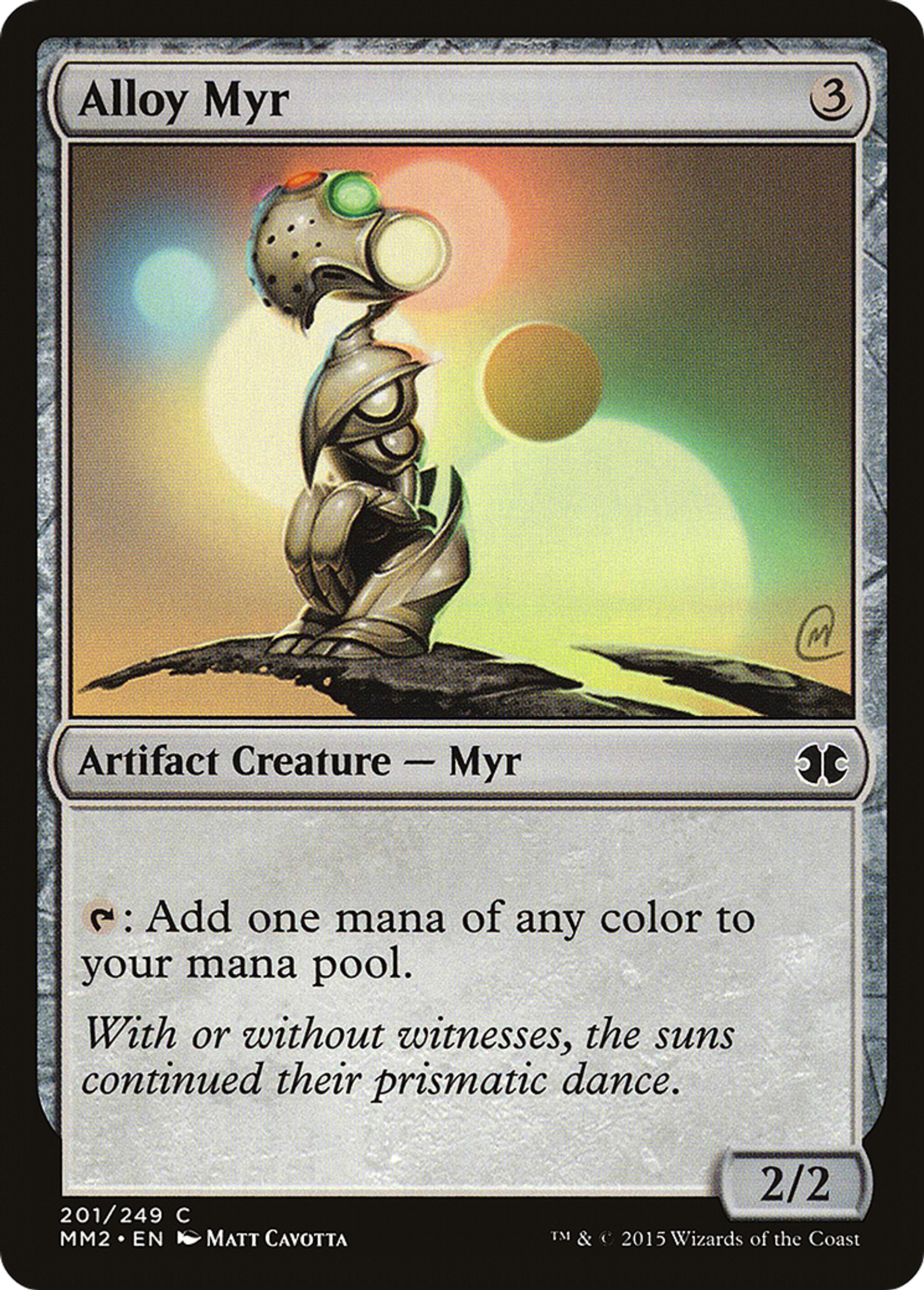 Alloy Myr — Modern Masters 2015 — Magic: The Gathering