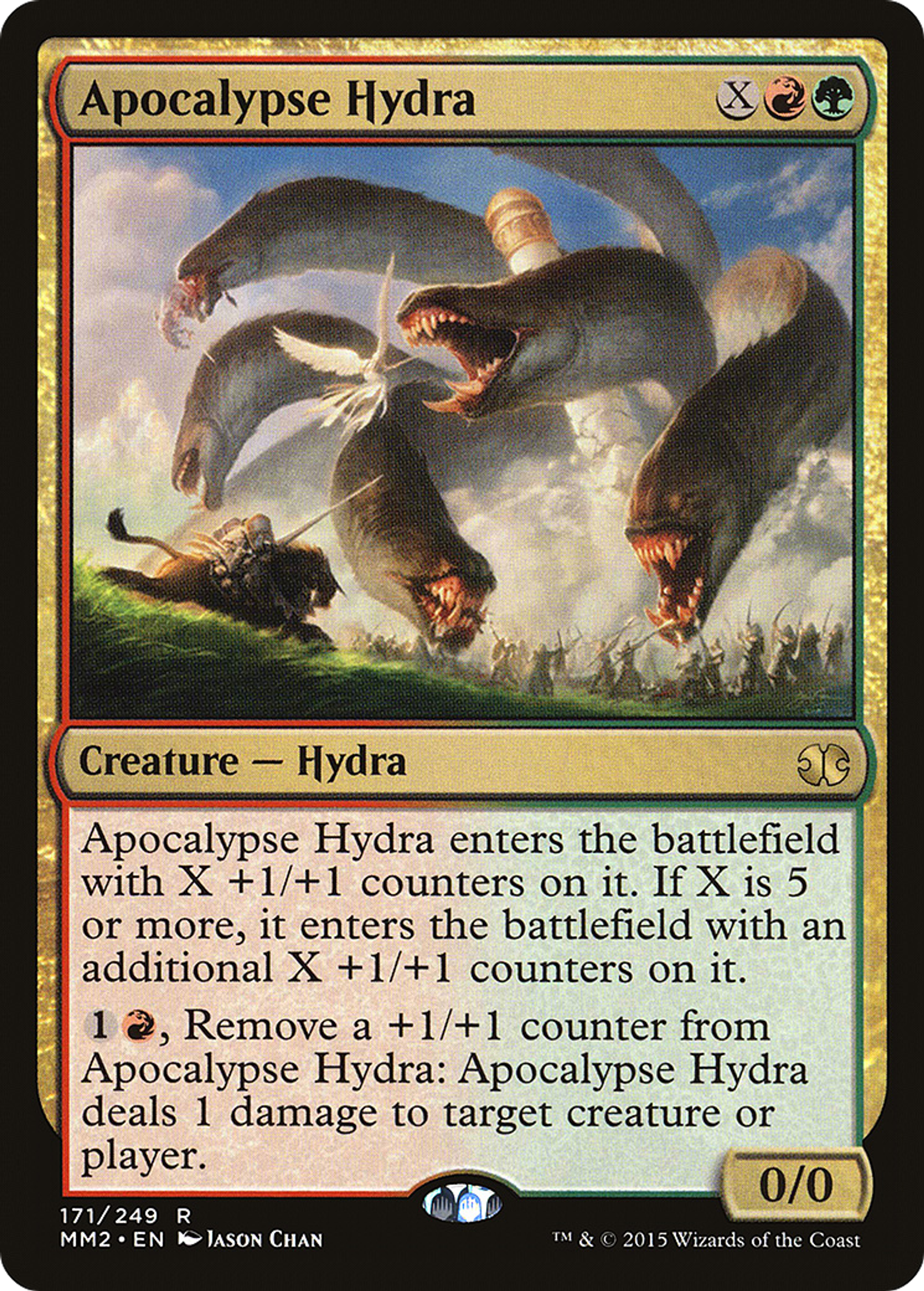 Apocalypse Hydra — Modern Masters 2015 — Magic: The Gathering
