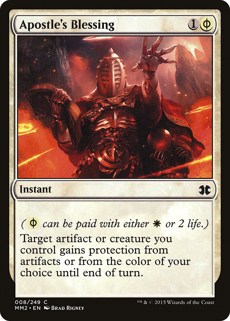 Apostle's Blessing — Modern Masters 2015 — Magic: The Gathering