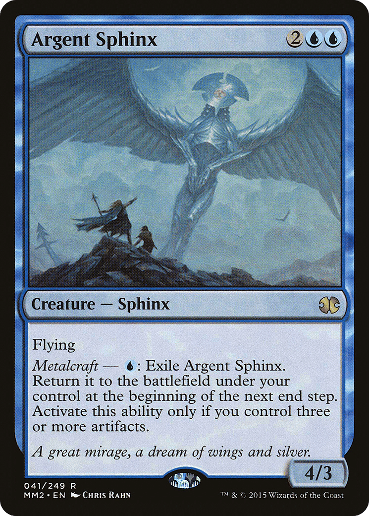 Argent Sphinx — Modern Masters 2015 — Magic: The Gathering