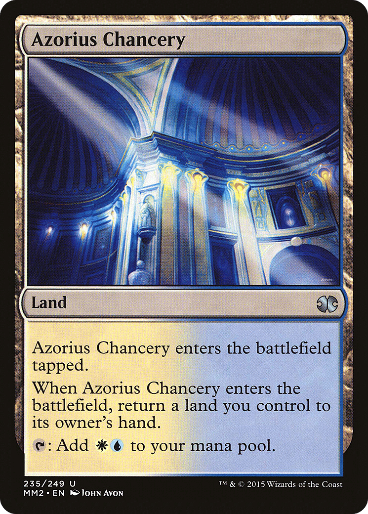 Azorius Chancery — Modern Masters 2015 — Magic: The Gathering