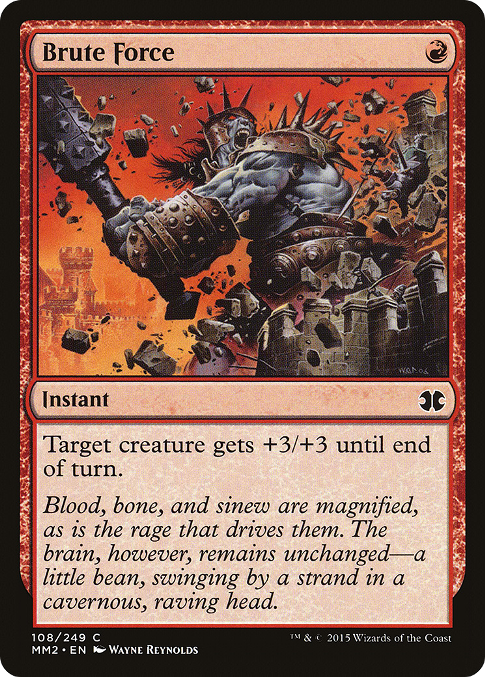 Brute Force — Modern Masters 2015 — Magic: The Gathering