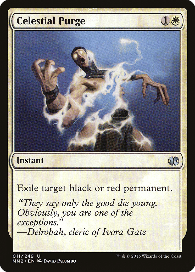 Celestial Purge — Modern Masters 2015 — Magic: The Gathering