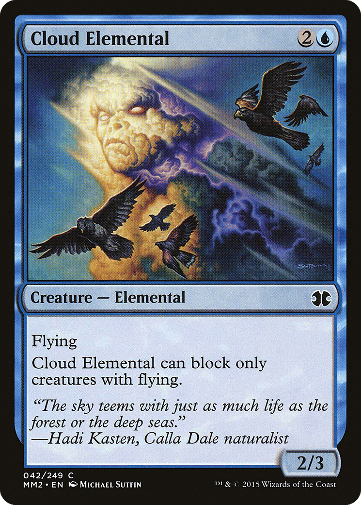 Cloud Elemental — Modern Masters 2015 — Magic: The Gathering