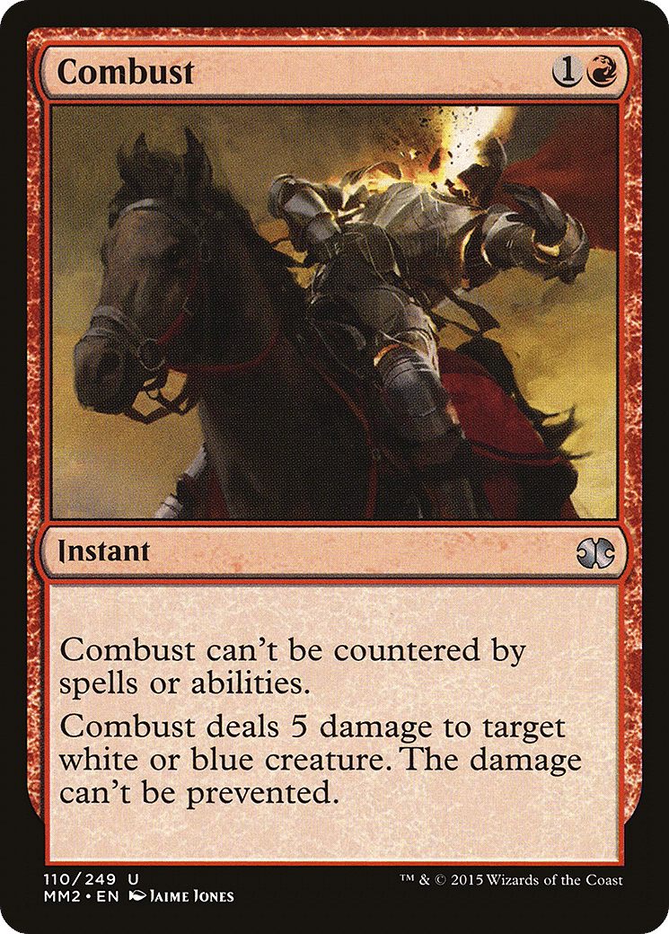 Combust — Modern Masters 2015 — Magic: The Gathering