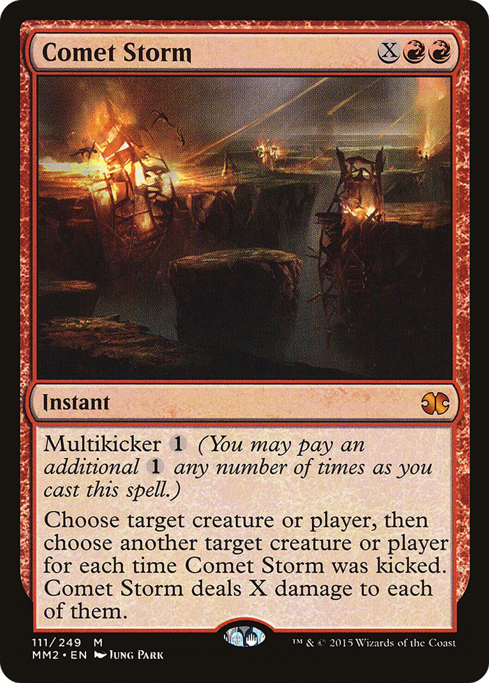 Orage de comètes — Modern Masters 2015 — Magic: The Gathering