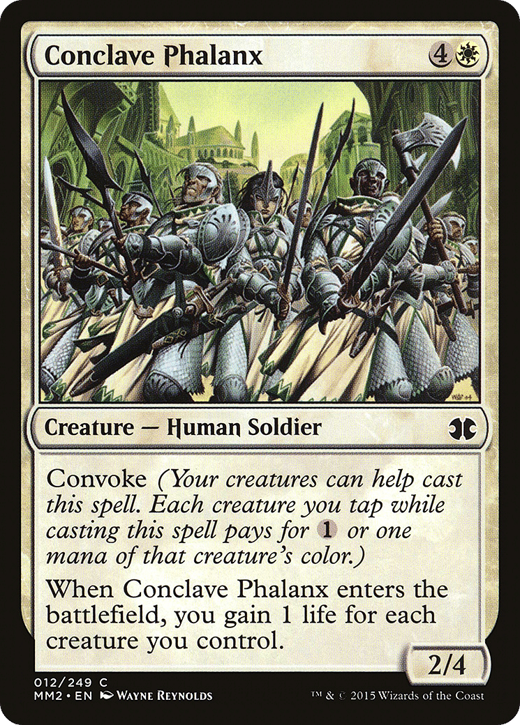 Conclave Phalanx — Modern Masters 2015 — Magic: The Gathering