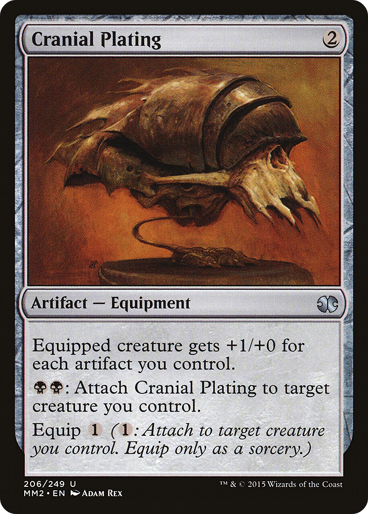 Cranial Plating — Modern Masters 2015 — Magic: The Gathering
