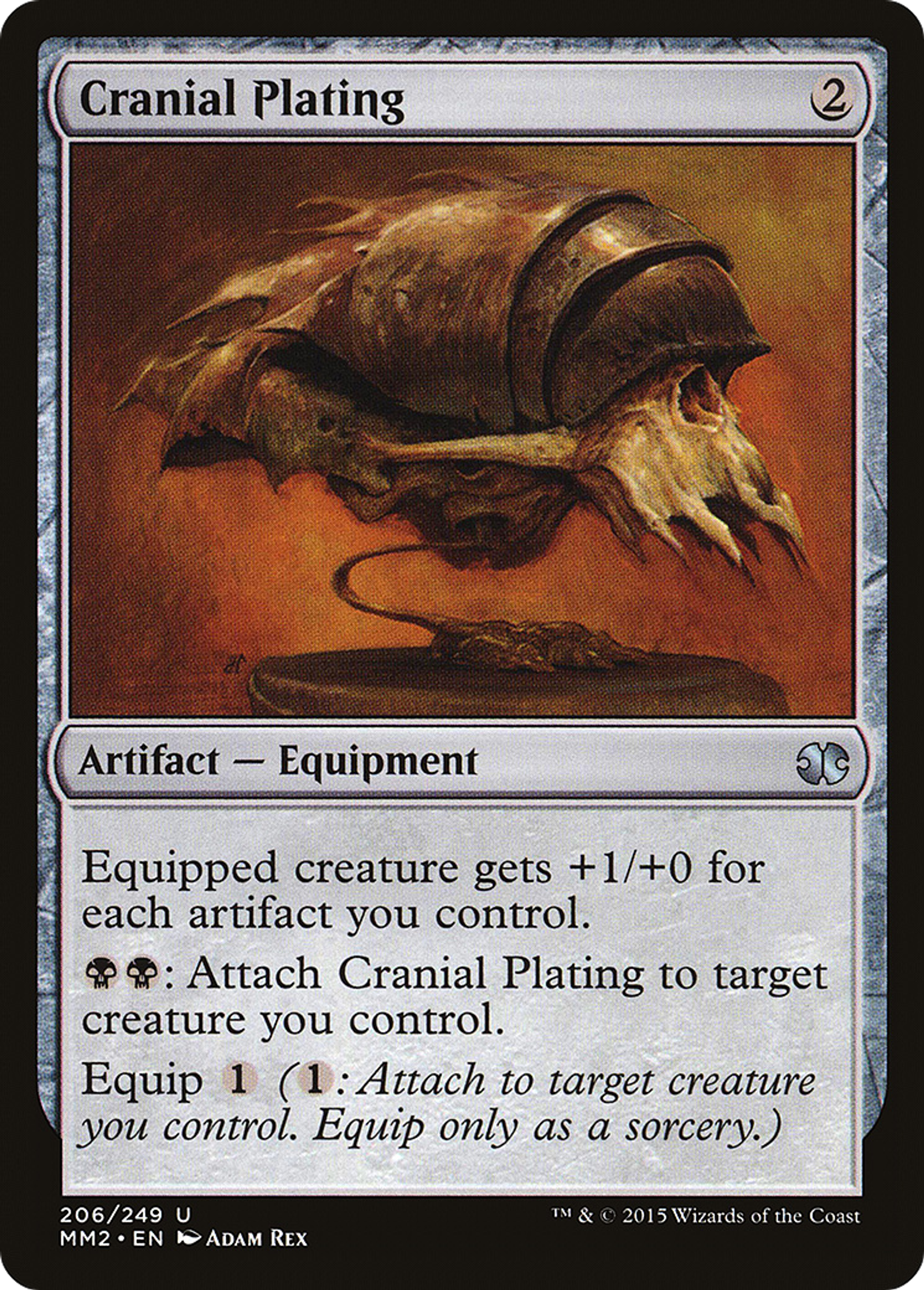 Cranial Plating — Modern Masters 2015 — Magic: The Gathering