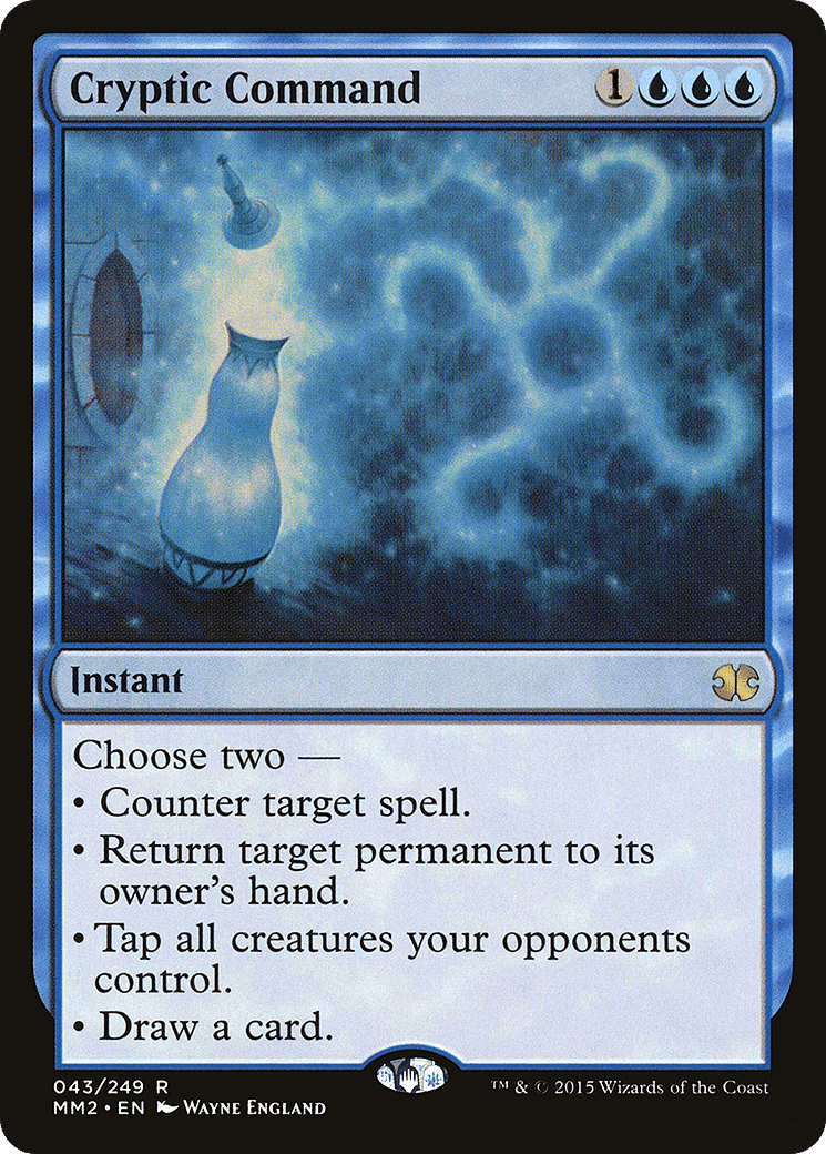 Cryptic Command — Modern Masters 2015 — Magic: The Gathering