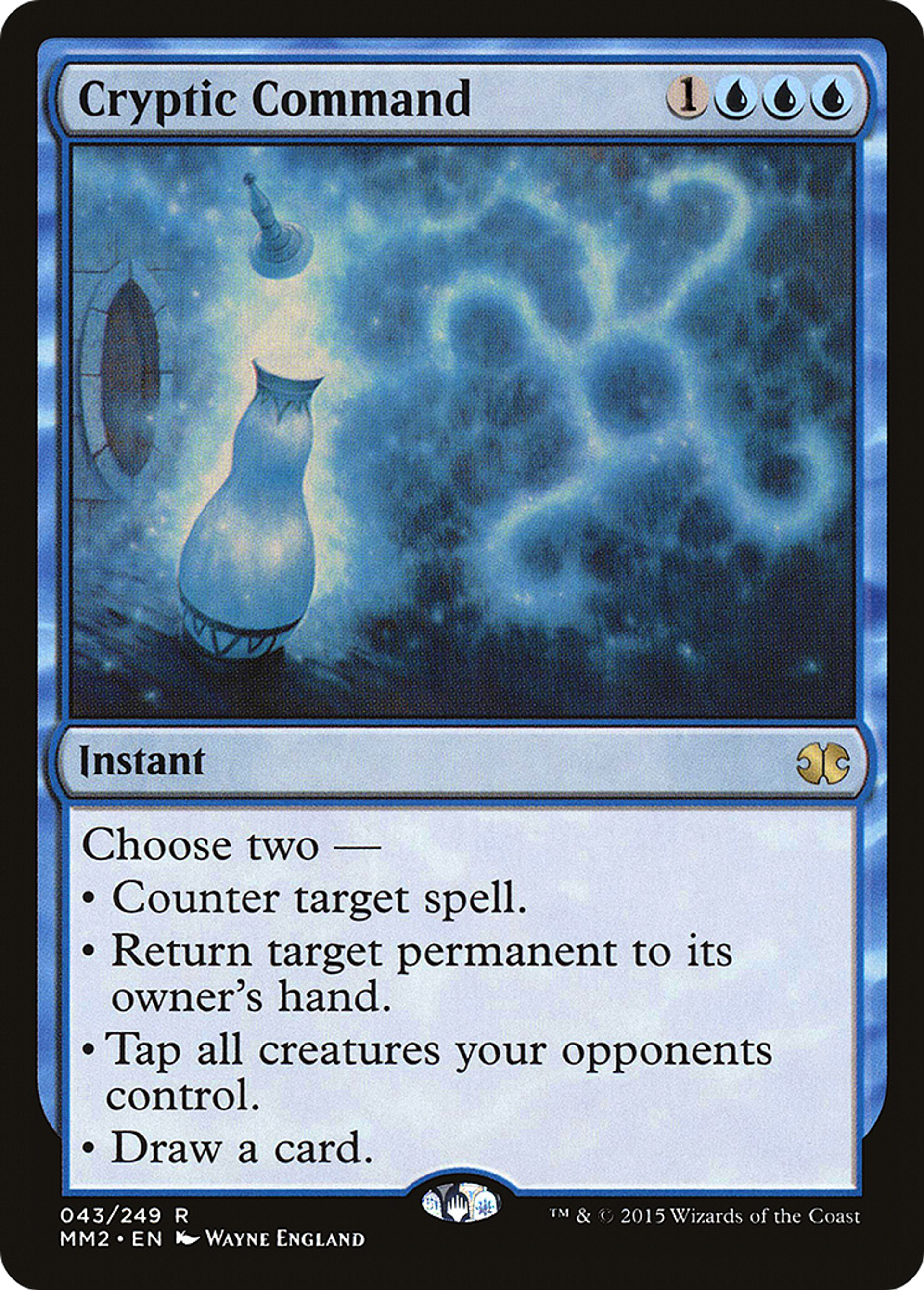 Cryptic Command — Modern Masters 2015 — Magic: The Gathering