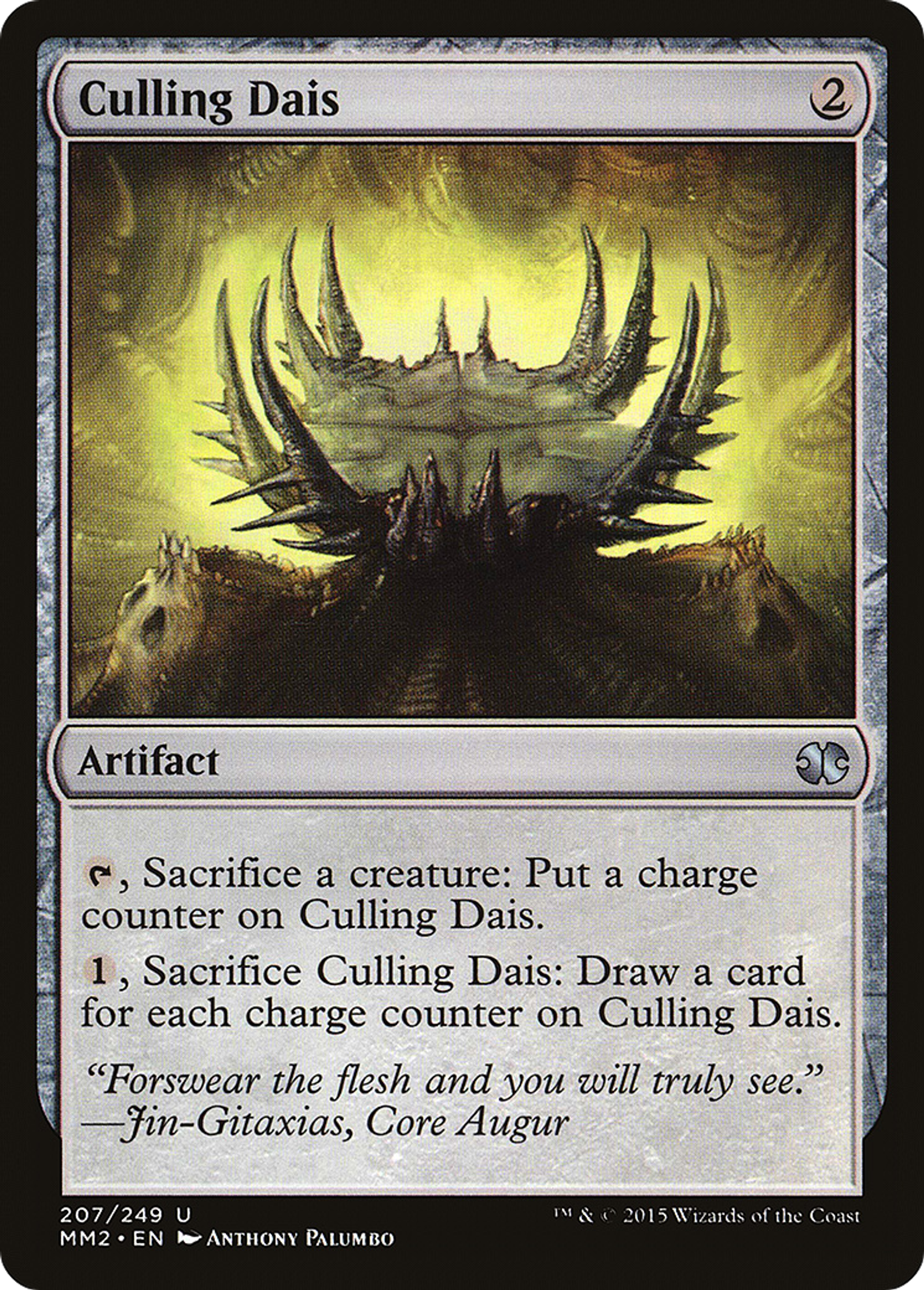 Culling Dais — Modern Masters 2015 — Magic: The Gathering