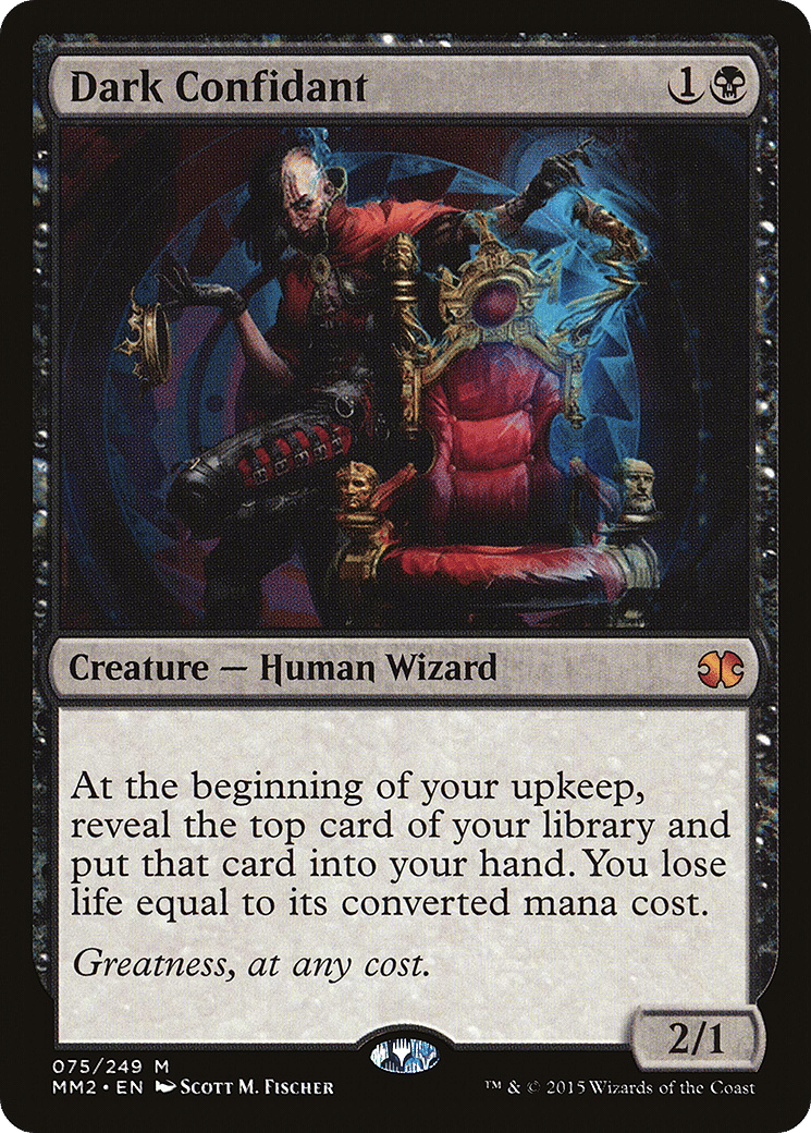 Dark Confidant — Modern Masters 2015 — Magic: The Gathering