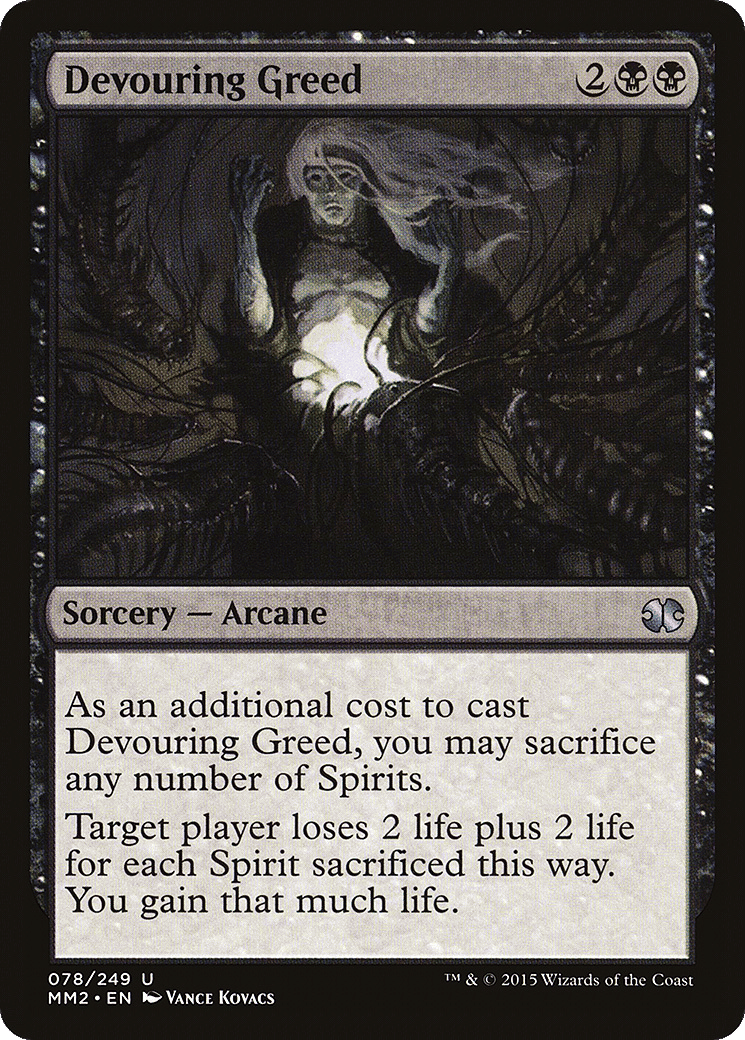 Devouring Greed — Modern Masters 2015 — Magic: The Gathering