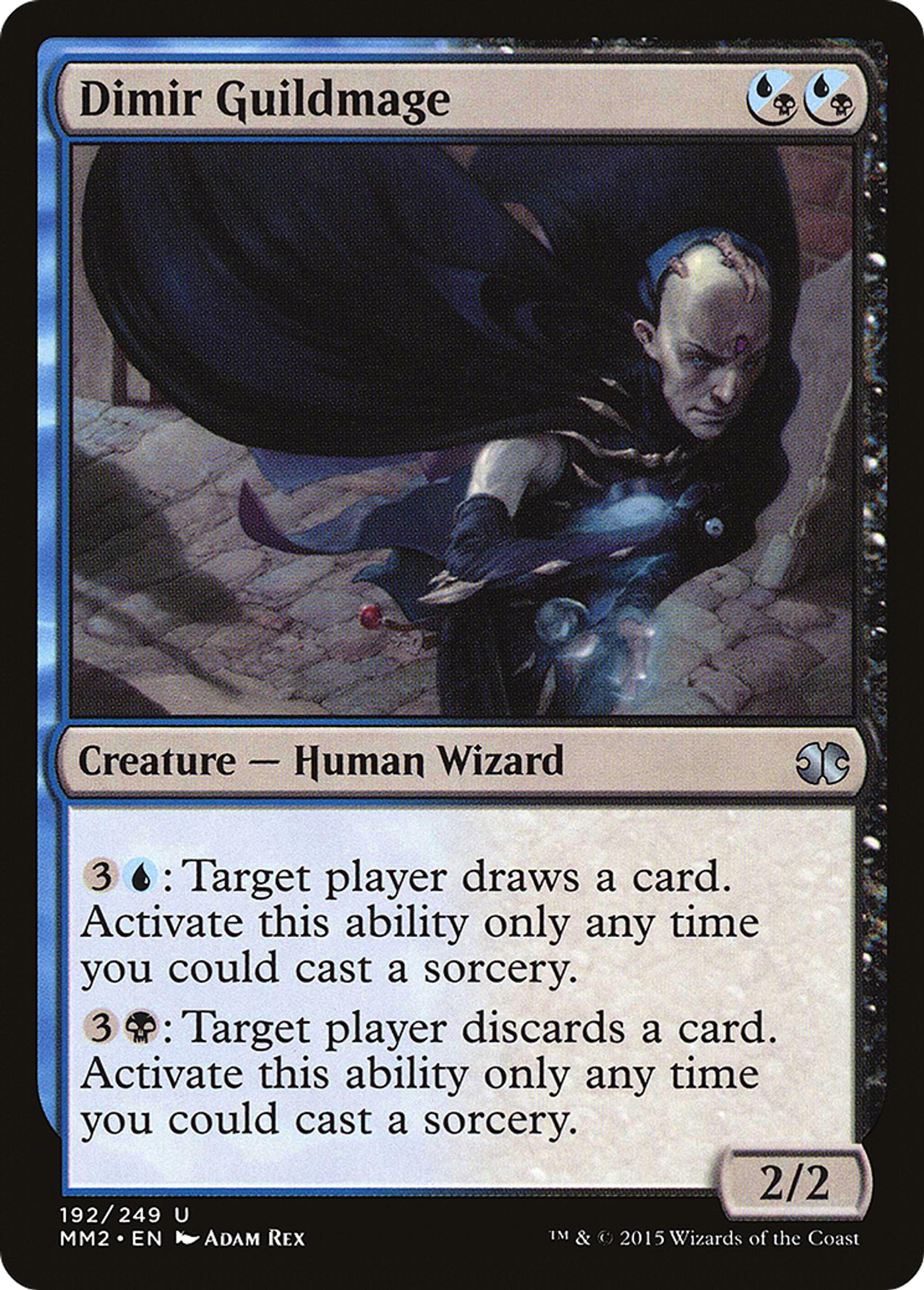 Dimir Guildmage — Modern Masters 2015 — Magic: The Gathering