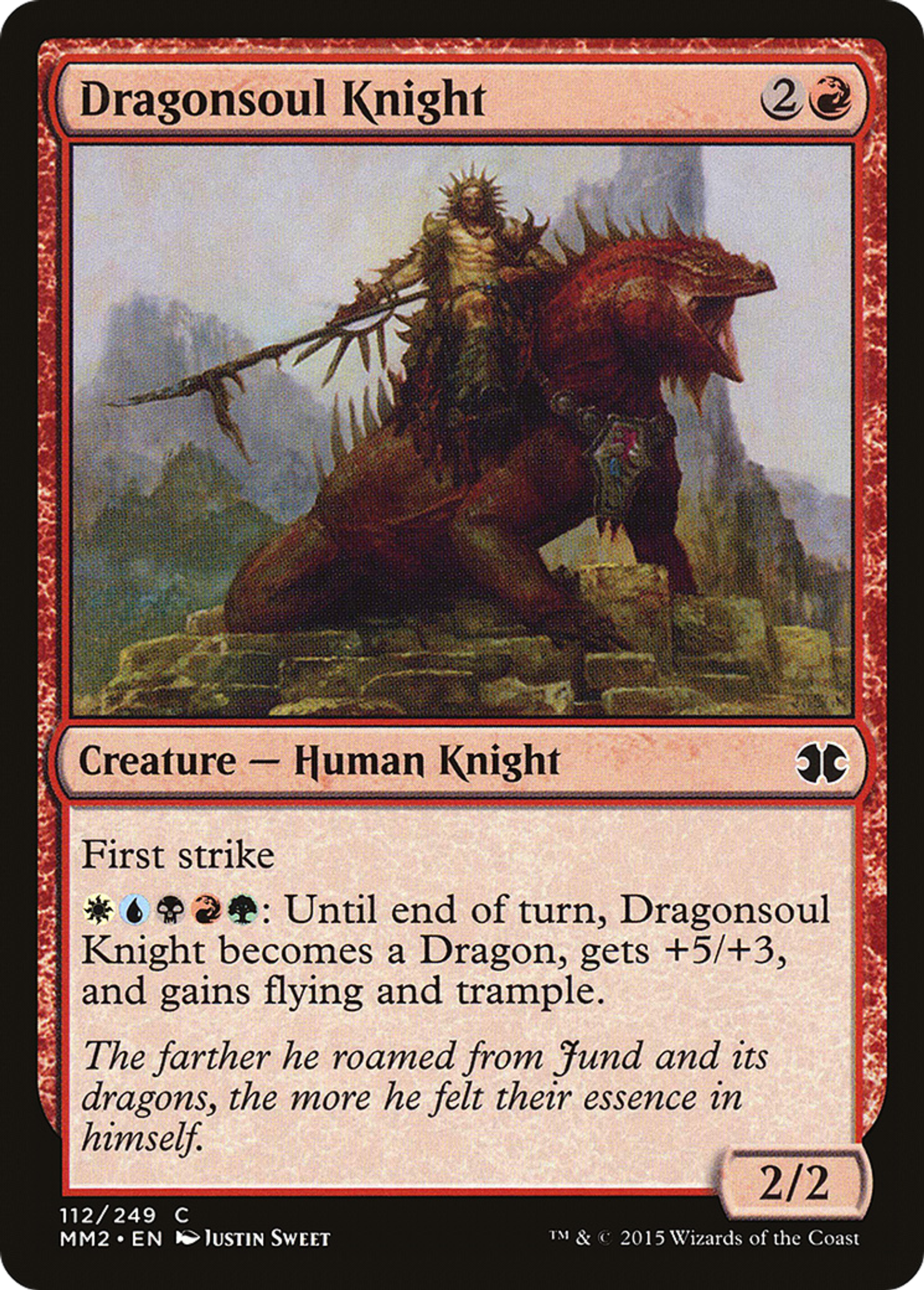 Dragonsoul Knight — Modern Masters 2015 — Magic: The Gathering