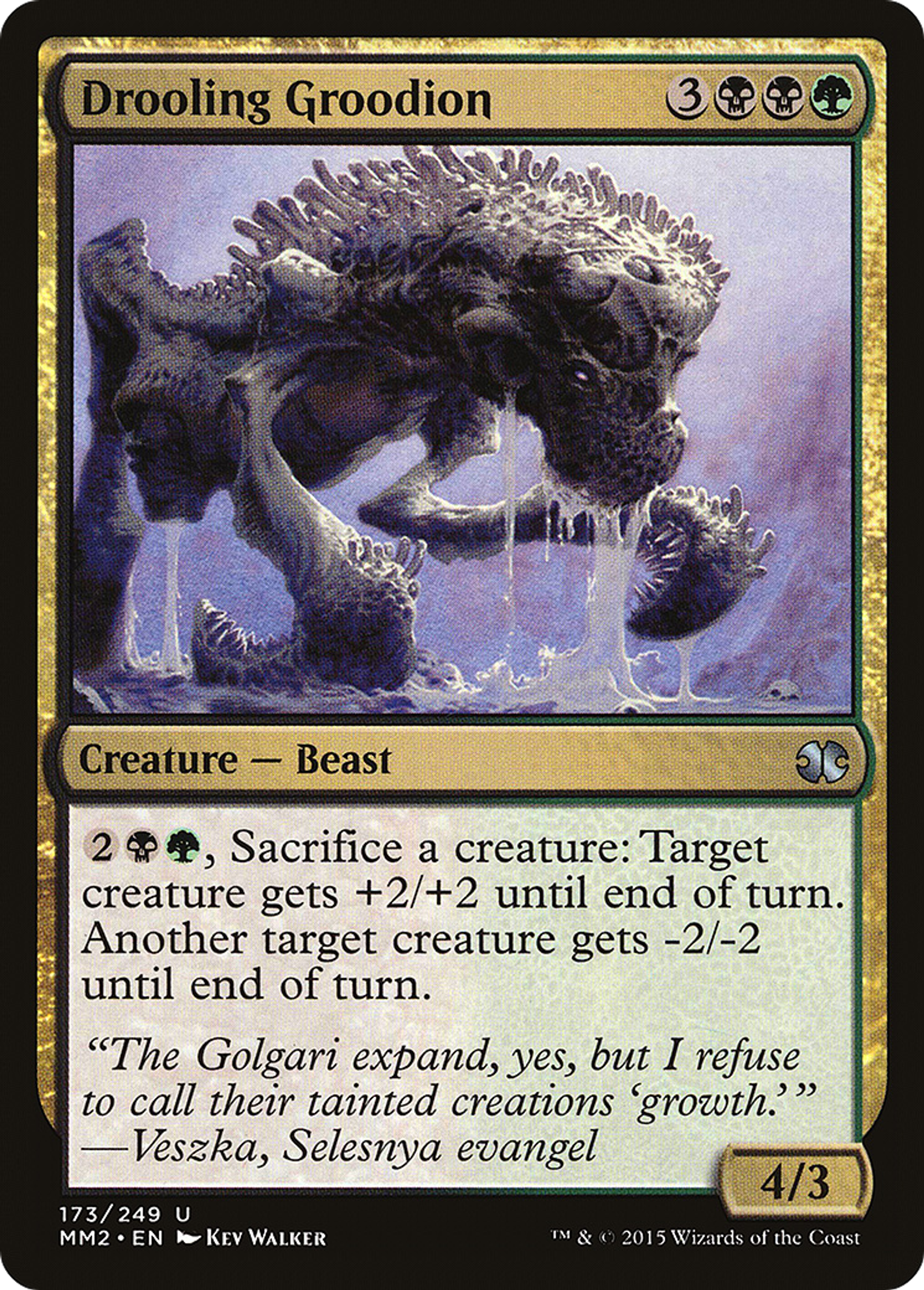 Drooling Groodion — Modern Masters 2015 — Magic: The Gathering