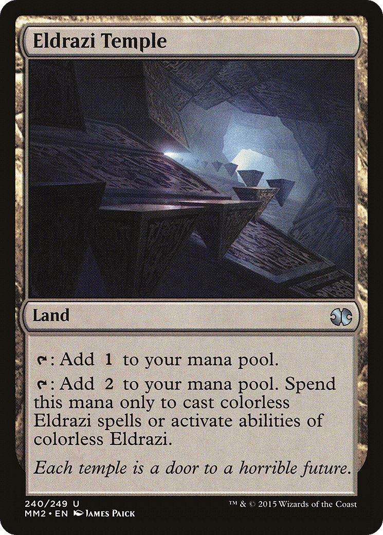 Eldrazi Temple — Modern Masters 2015 — Magic: The Gathering